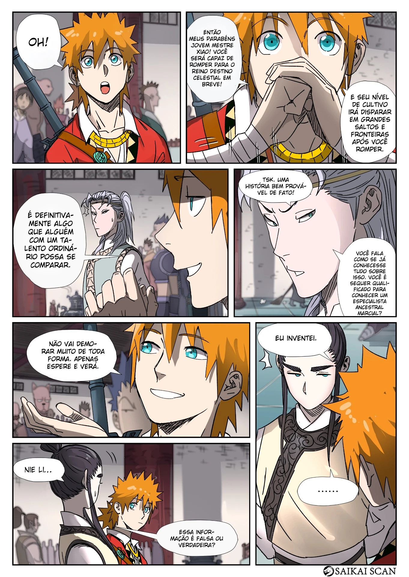 Read Contos de Demônios e Deuses PT Manga Online