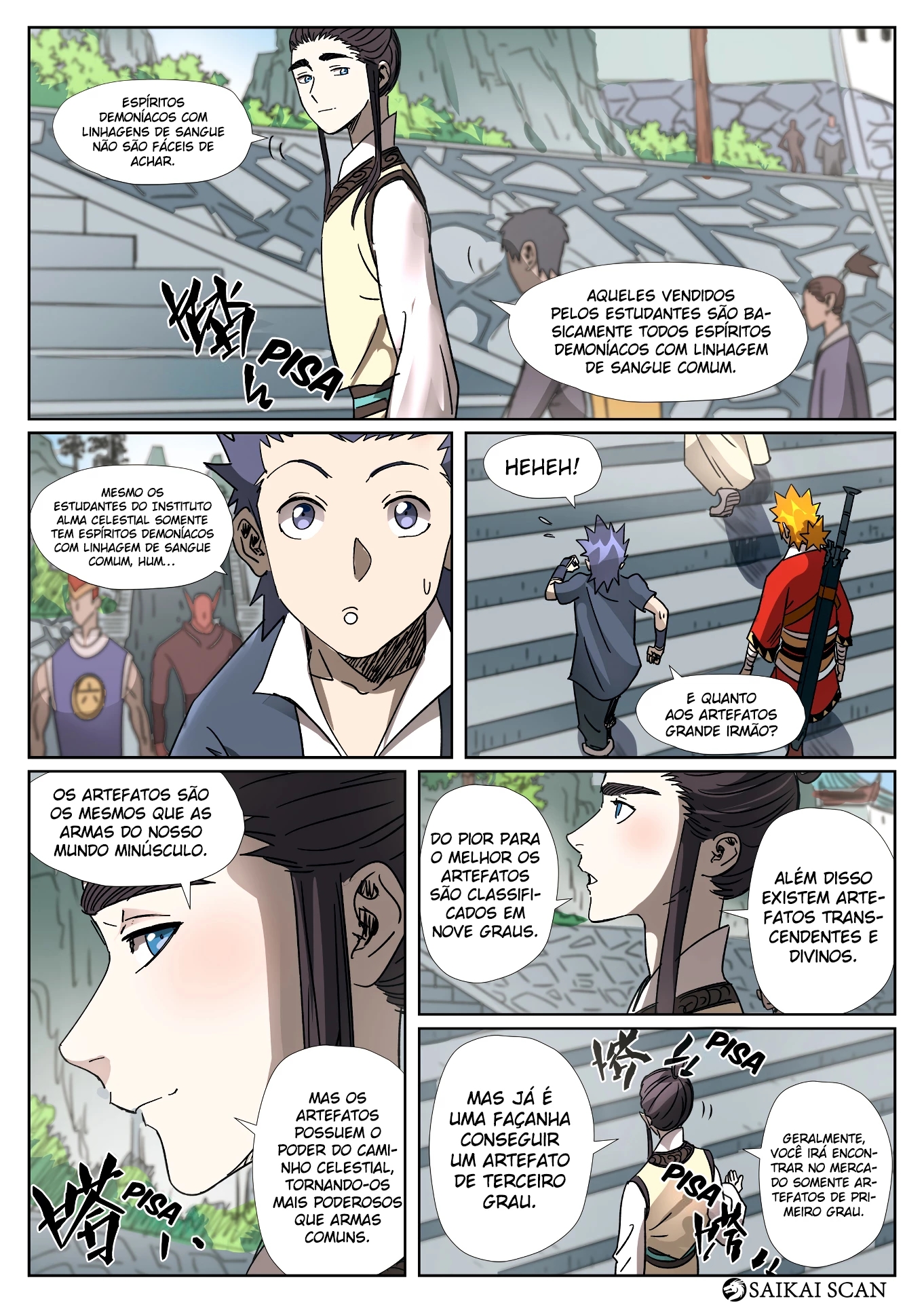 Read Contos de Demônios e Deuses PT Manga Online