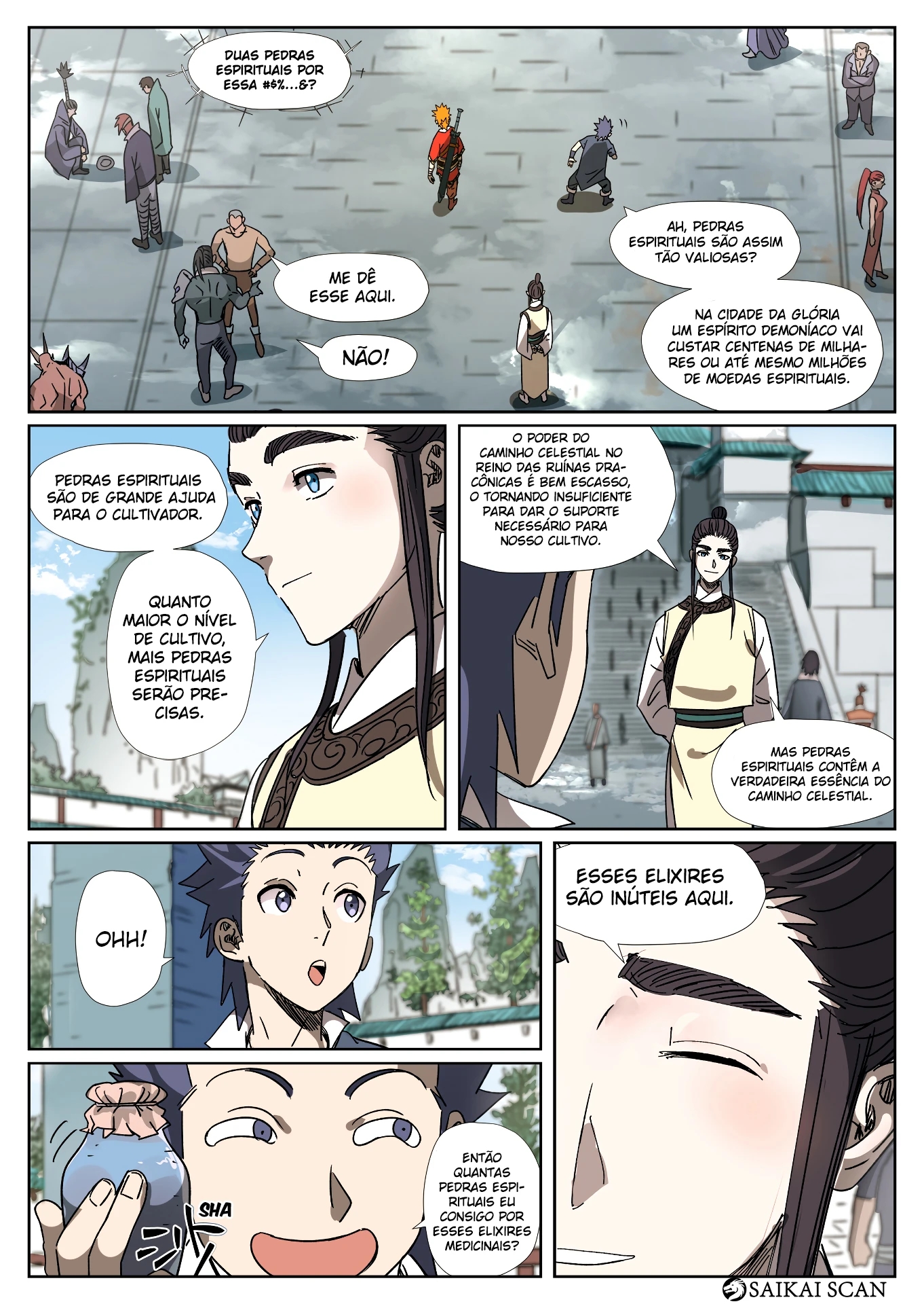 Read Contos de Demônios e Deuses PT Manga Online