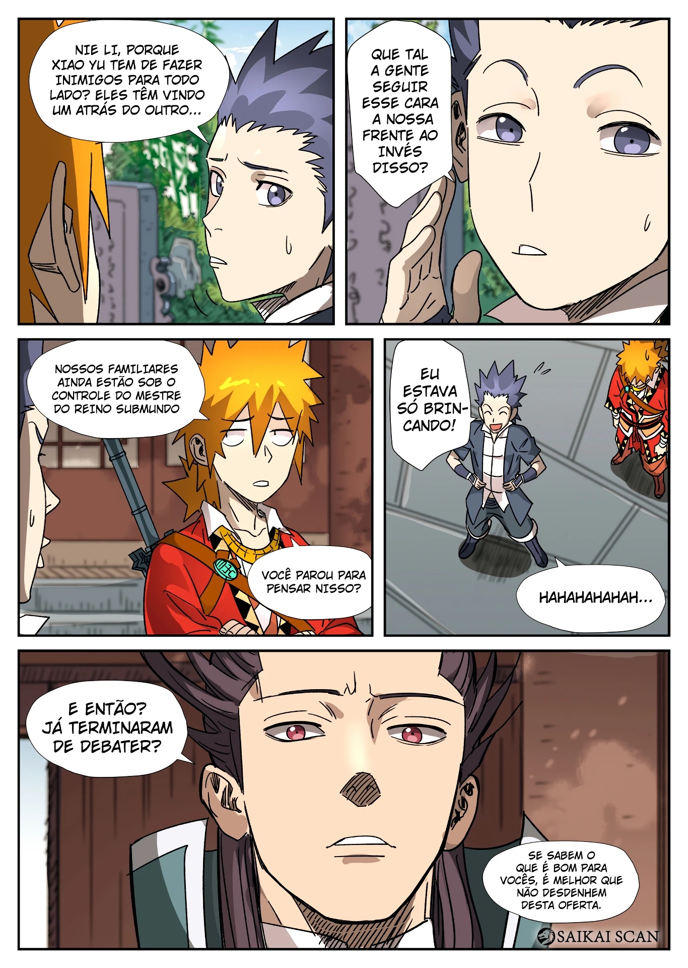 Read Contos de Demônios e Deuses PT Manga Online
