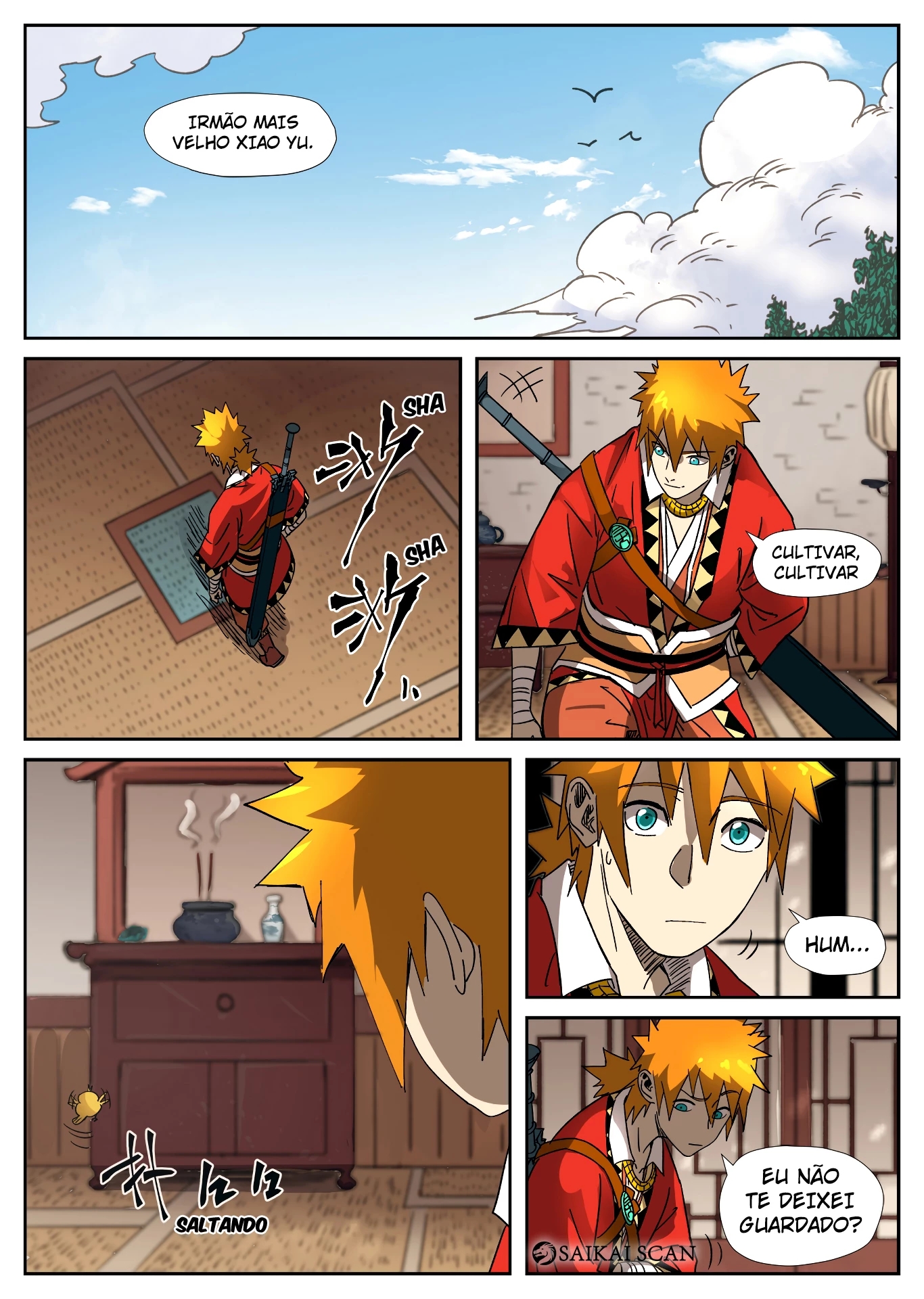 Read Contos de Demônios e Deuses PT Manga Online