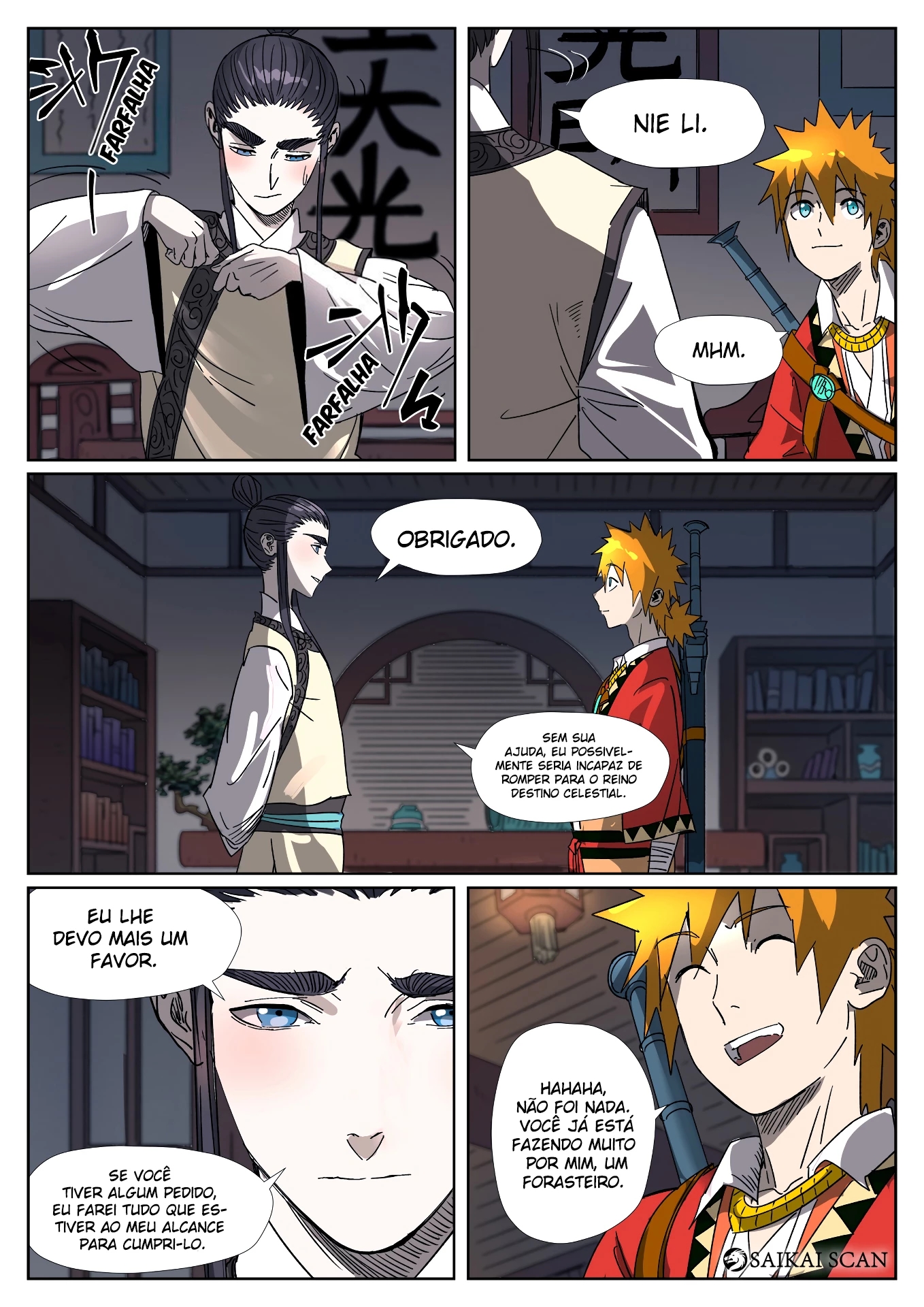 Read Contos de Demônios e Deuses PT Manga Online