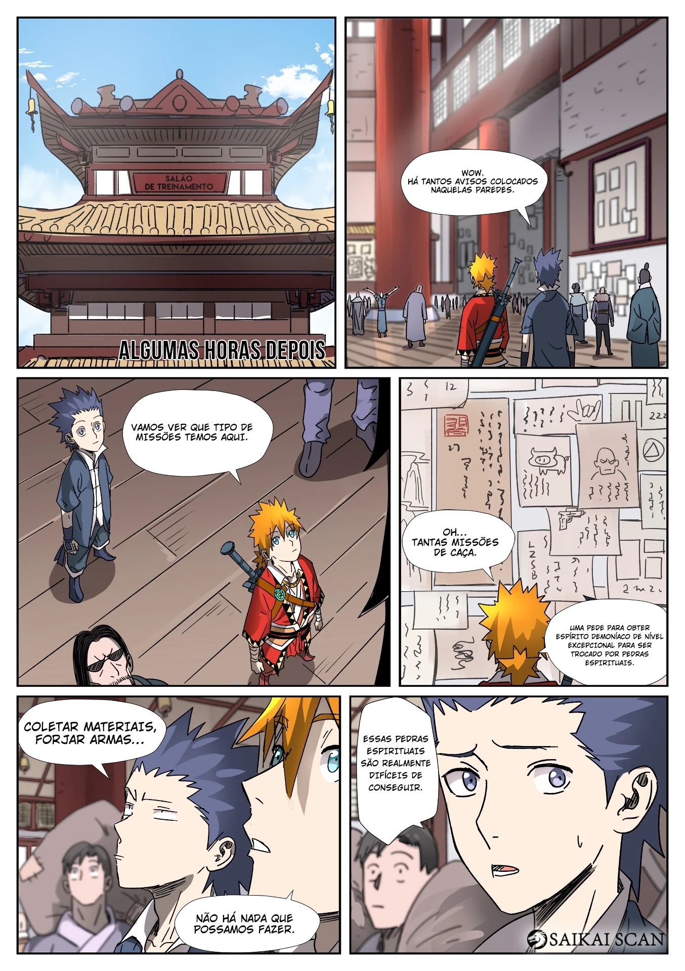 Read Contos de Demônios e Deuses PT Manga Online