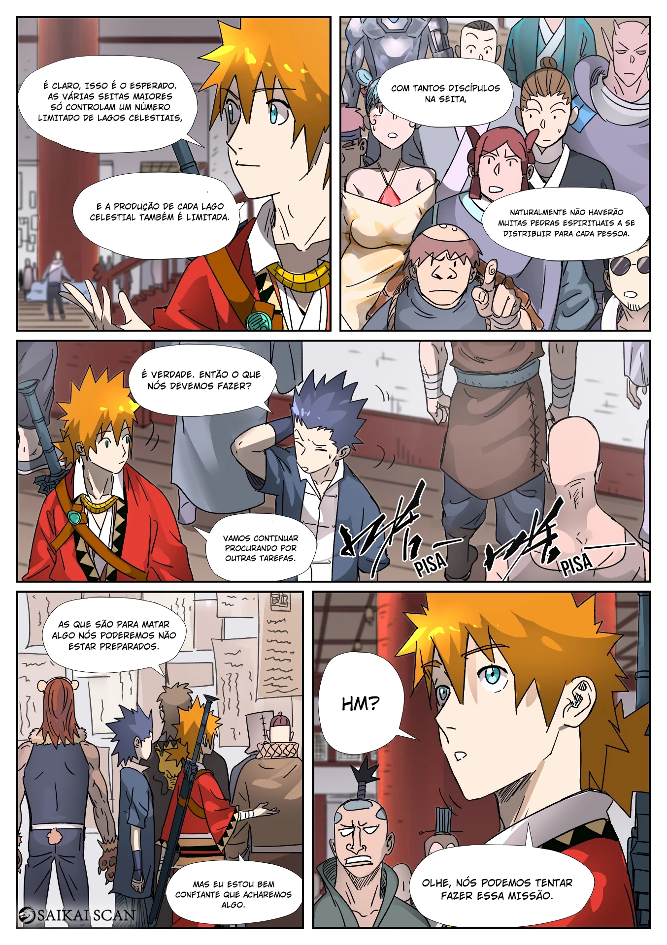 Read Contos de Demônios e Deuses PT Manga Online