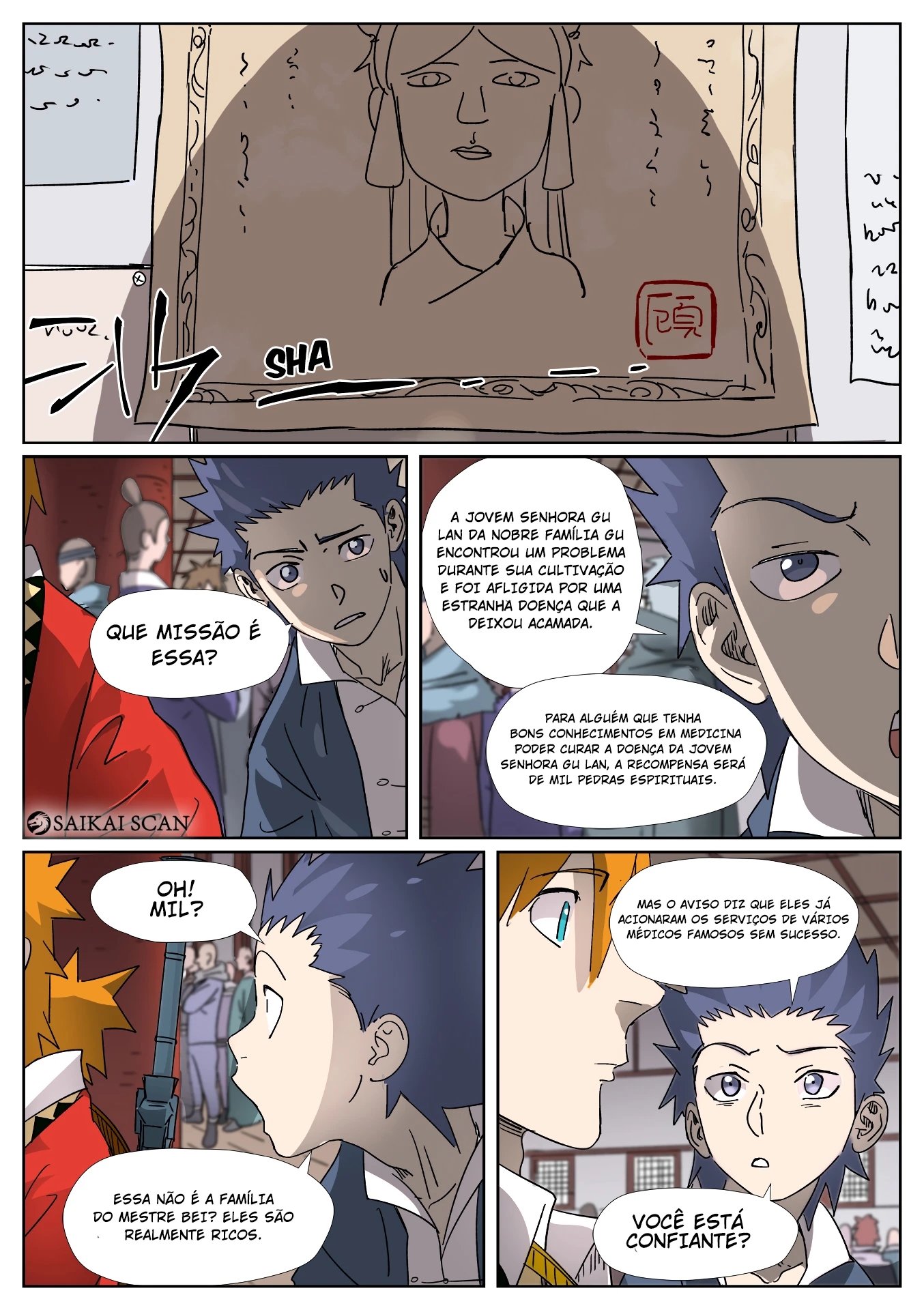 Read Contos de Demônios e Deuses PT Manga Online