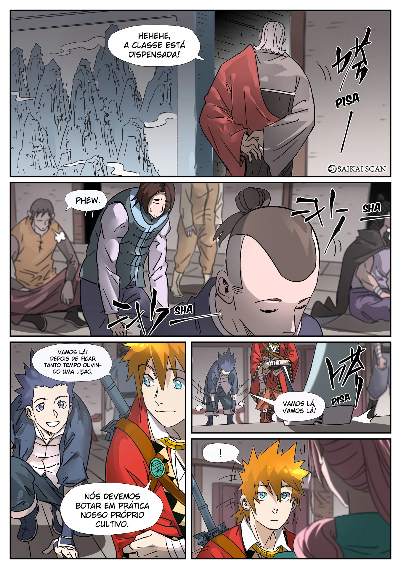 Read Contos de Demônios e Deuses PT Manga Online