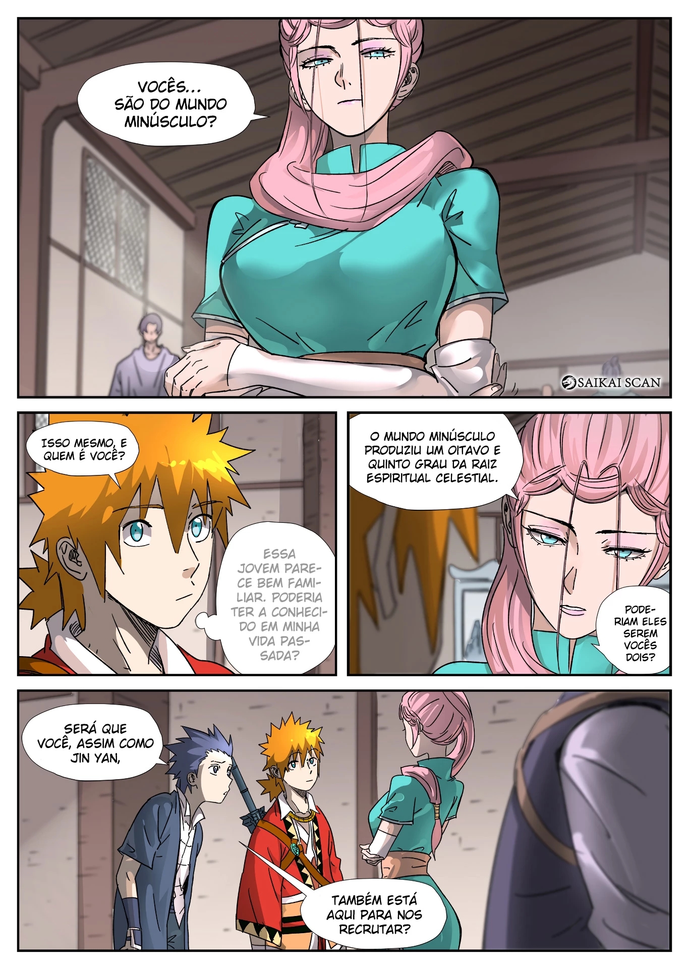 Read Contos de Demônios e Deuses PT Manga Online