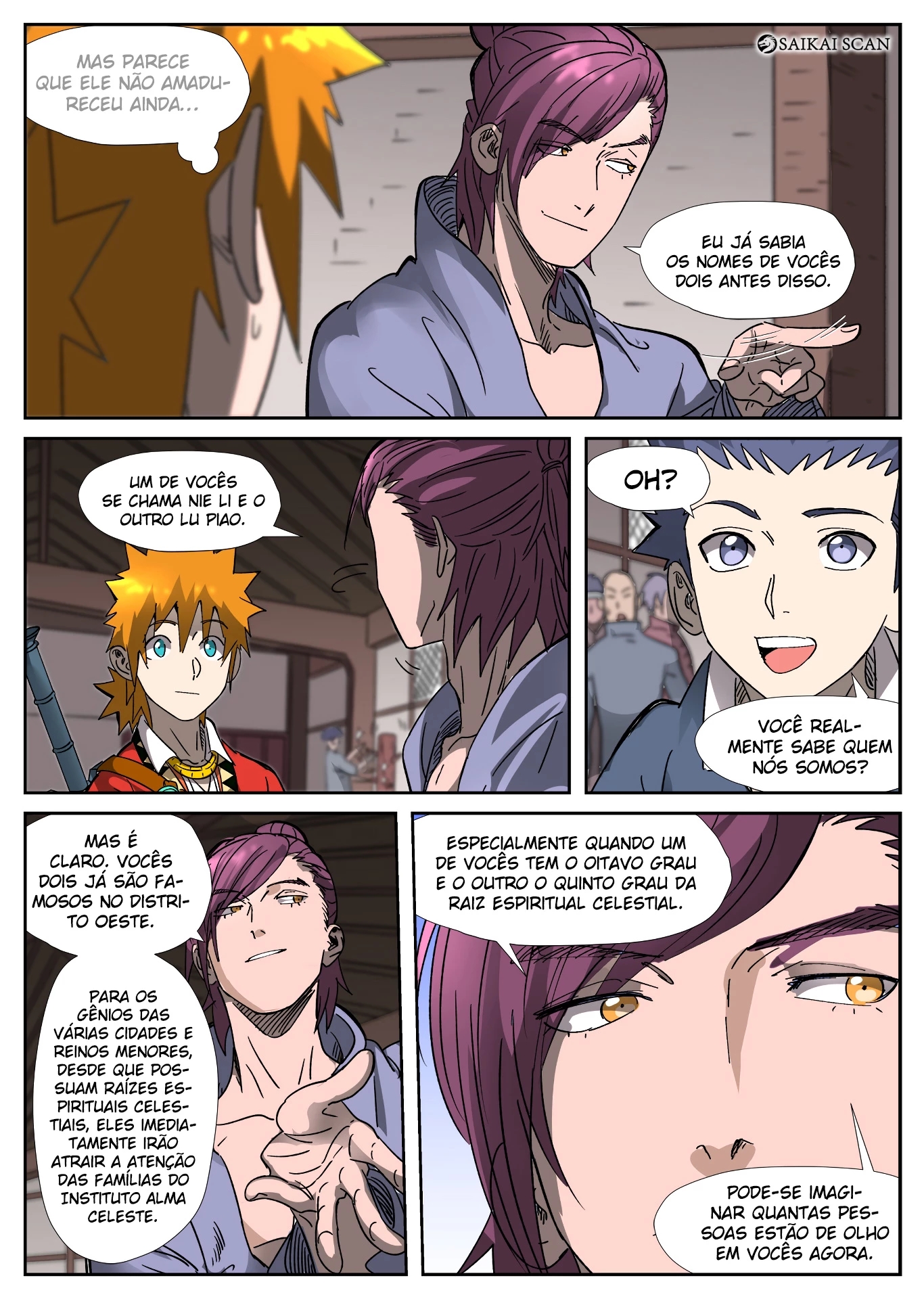 Read Contos de Demônios e Deuses PT Manga Online
