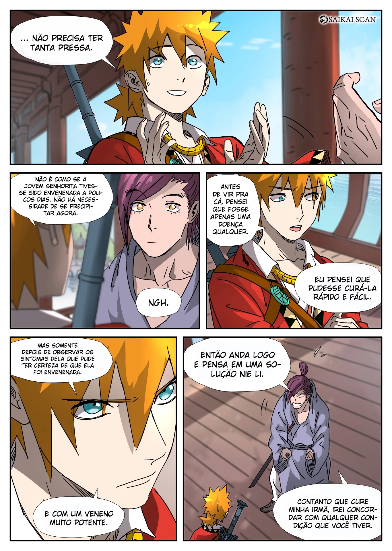 Read Contos de Demônios e Deuses PT Manga Online