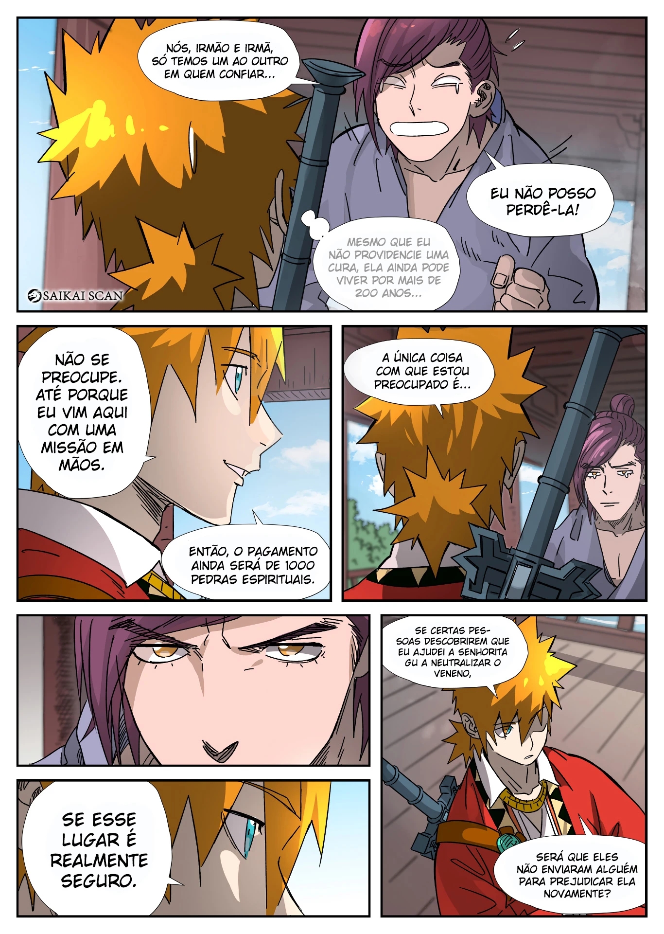Read Contos de Demônios e Deuses PT Manga Online
