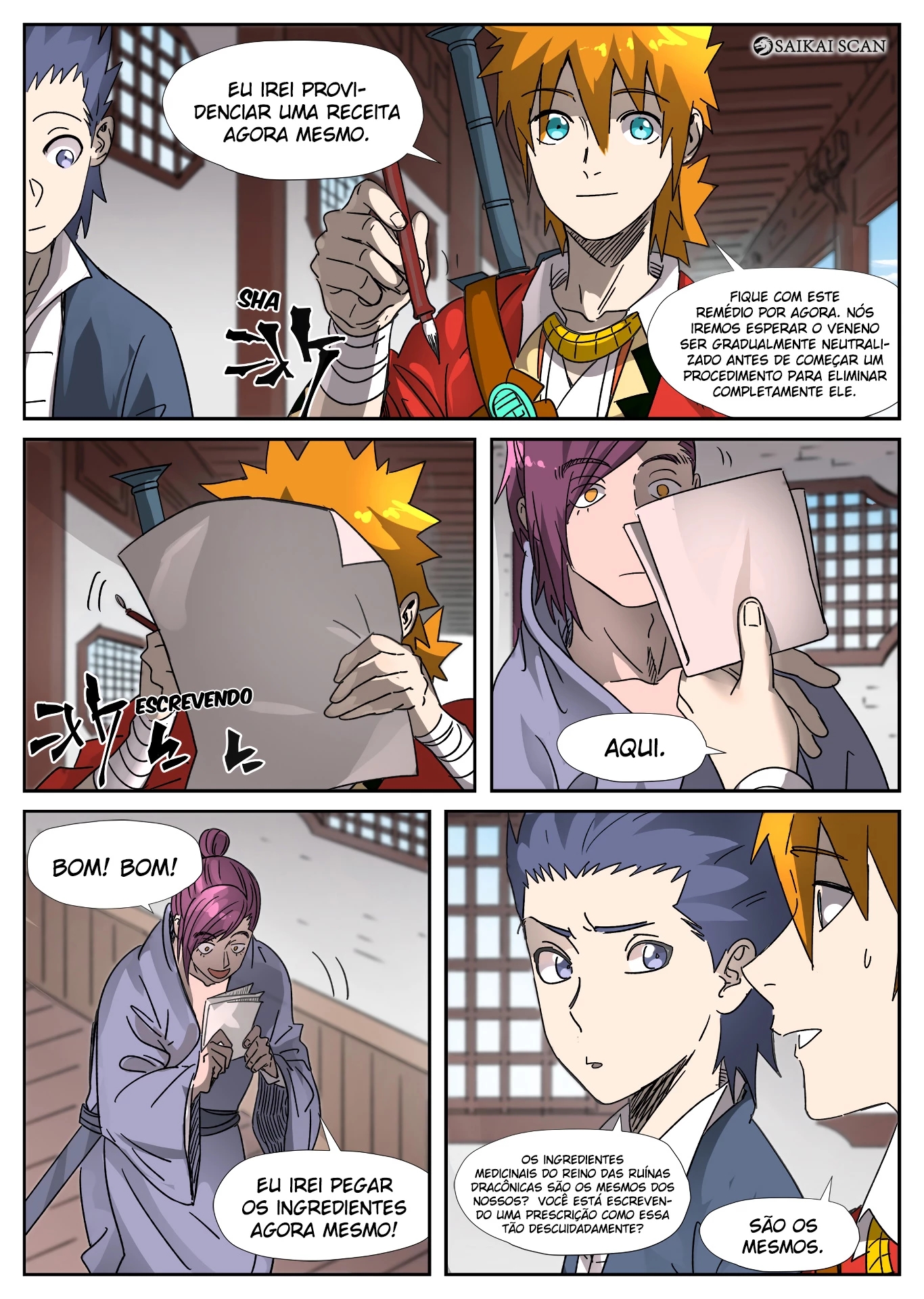 Read Contos de Demônios e Deuses PT Manga Online