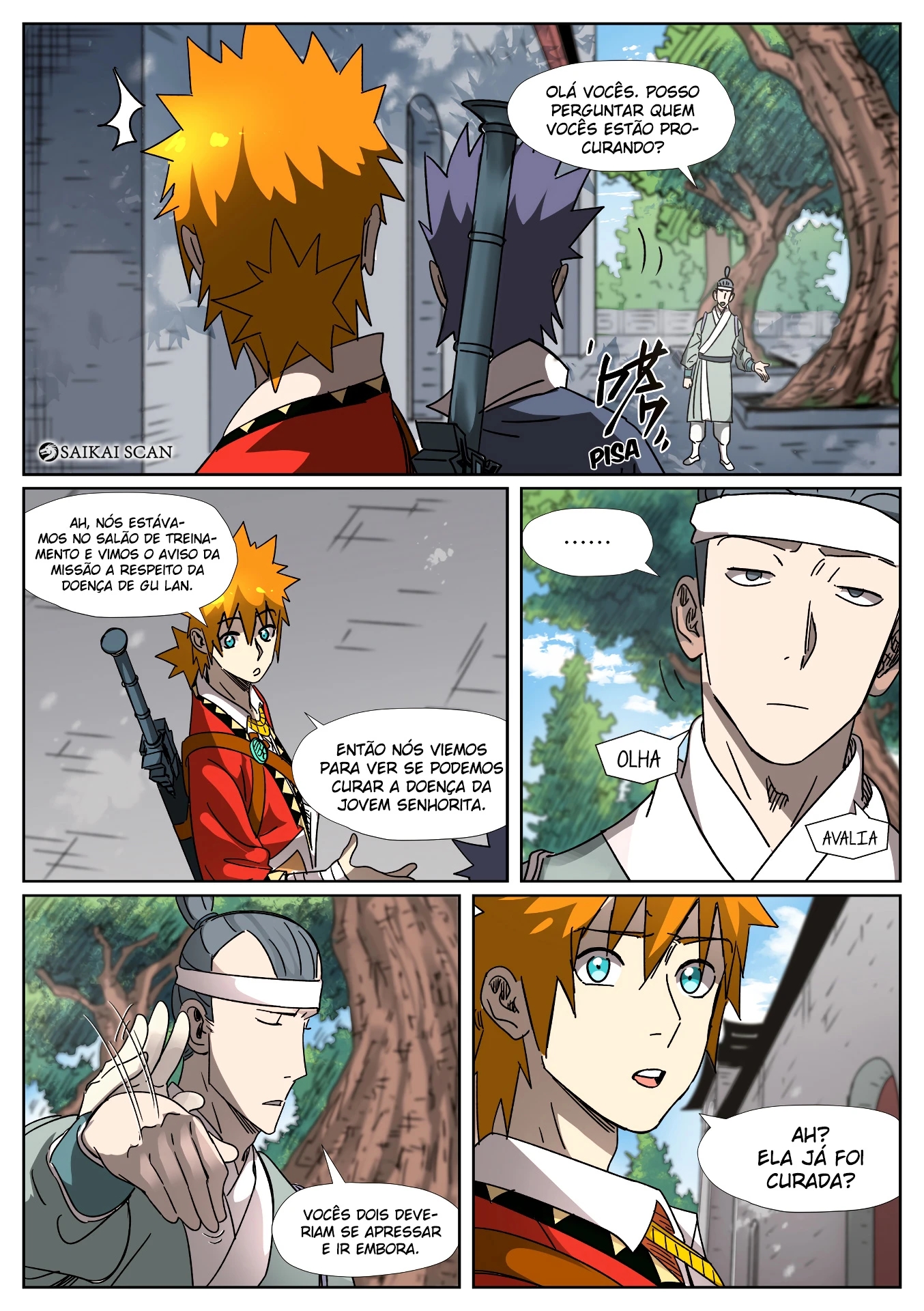 Read Contos de Demônios e Deuses PT Manga Online