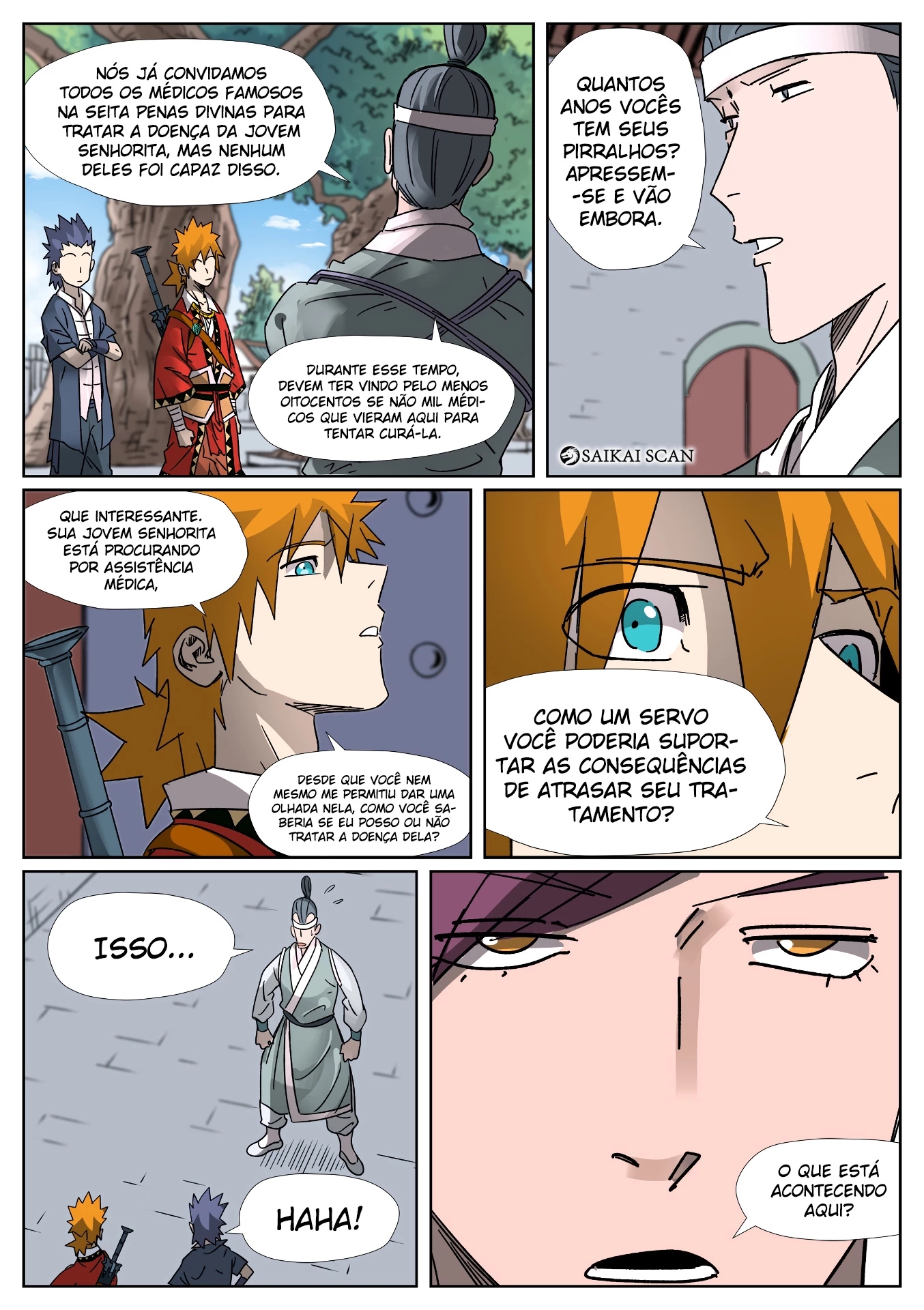 Read Contos de Demônios e Deuses PT Manga Online