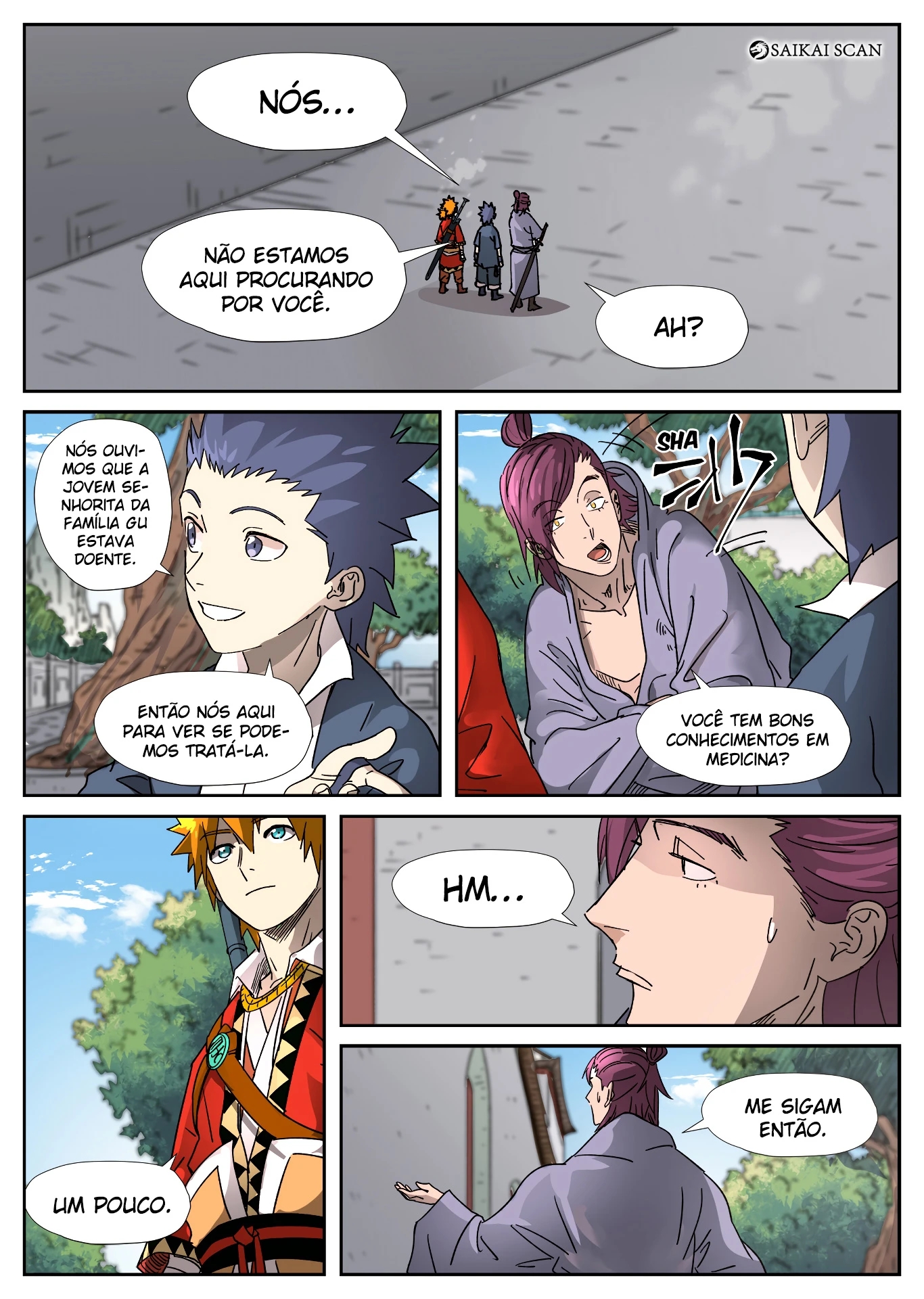 Read Contos de Demônios e Deuses PT Manga Online