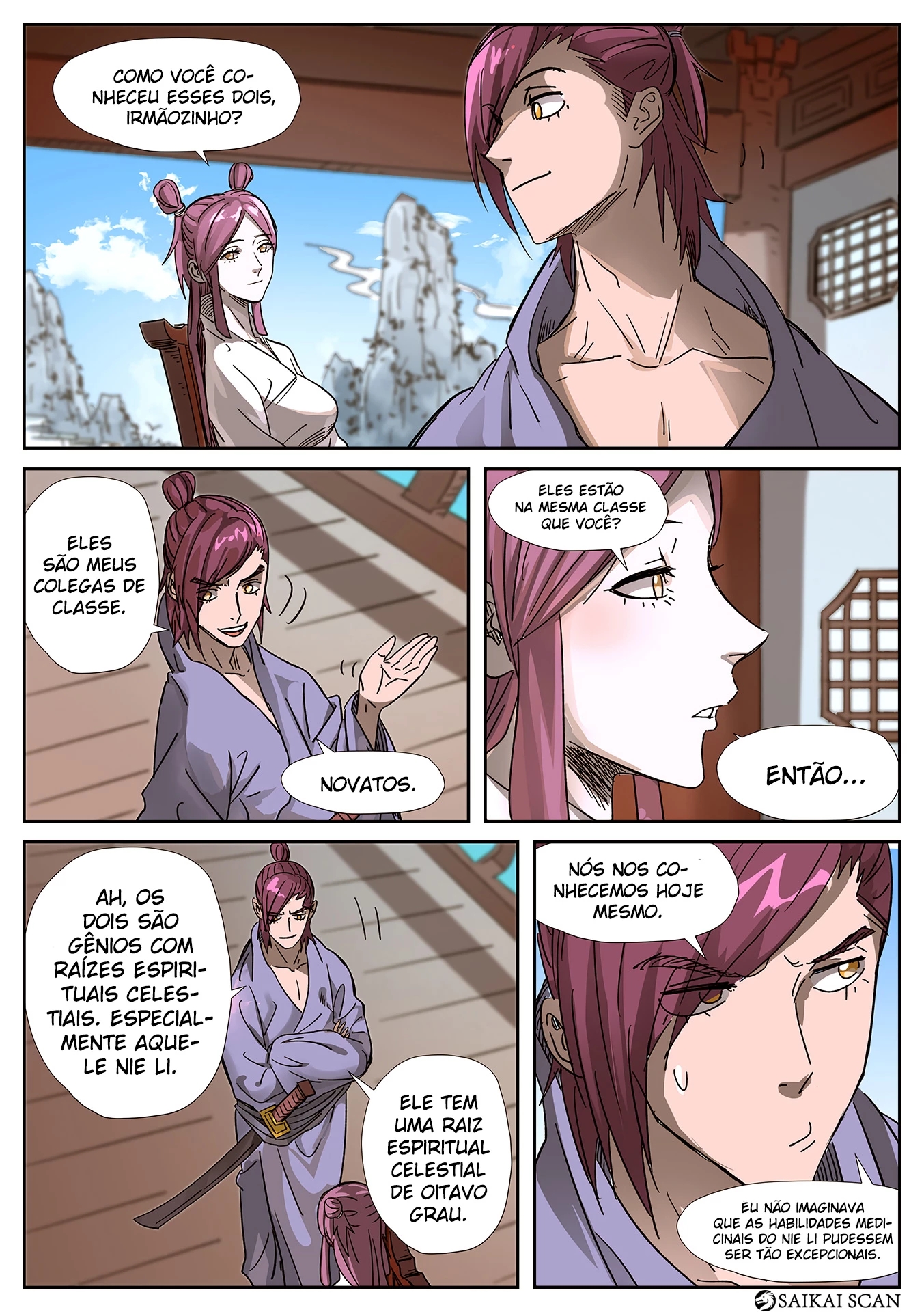 Read Contos de Demônios e Deuses PT Manga Online