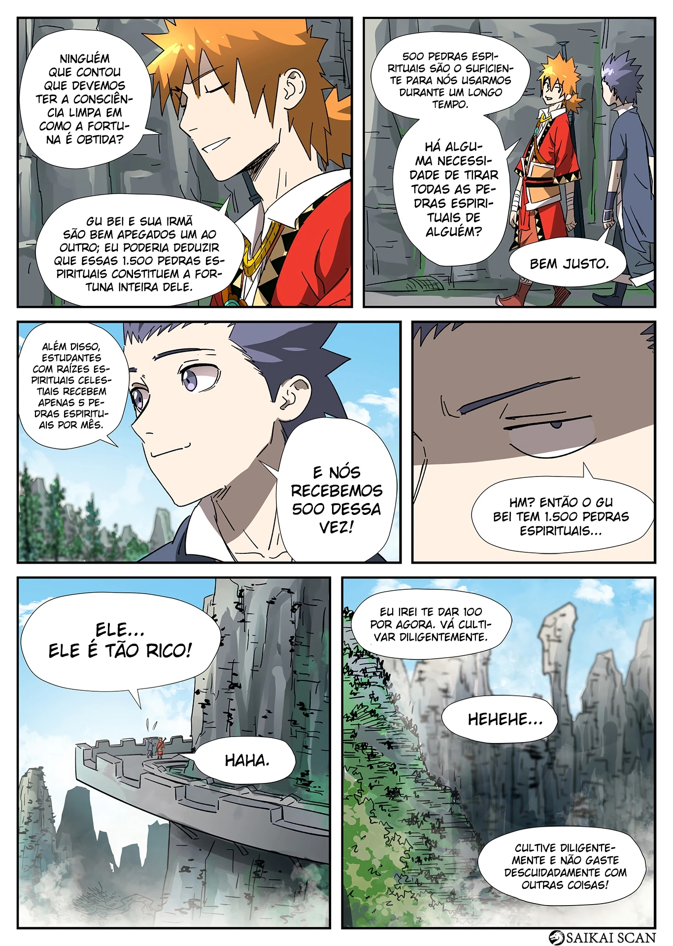 Read Contos de Demônios e Deuses PT Manga Online