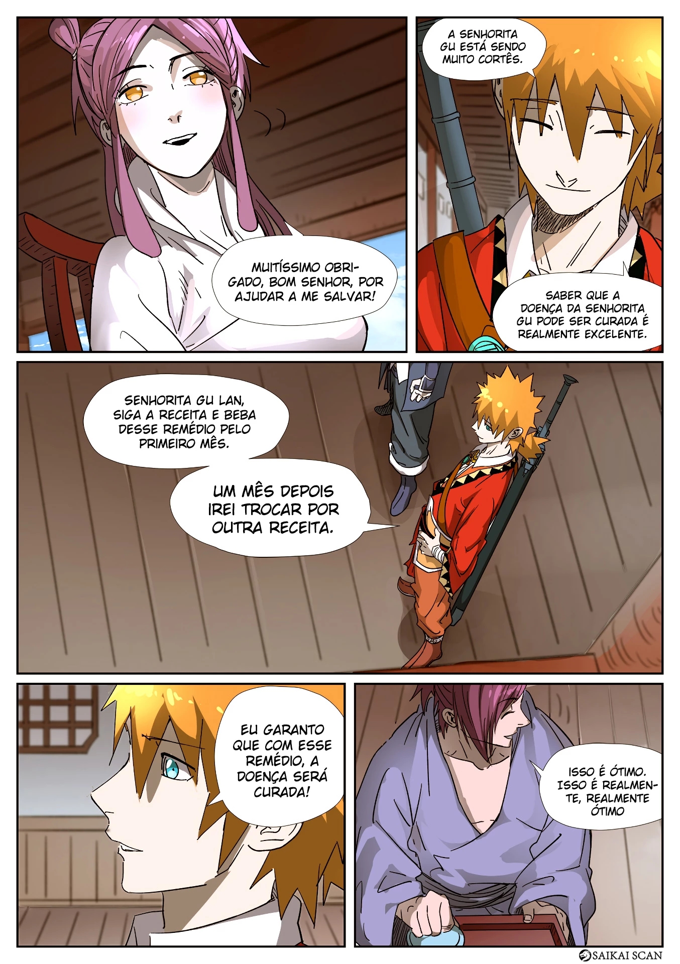 Read Contos de Demônios e Deuses PT Manga Online