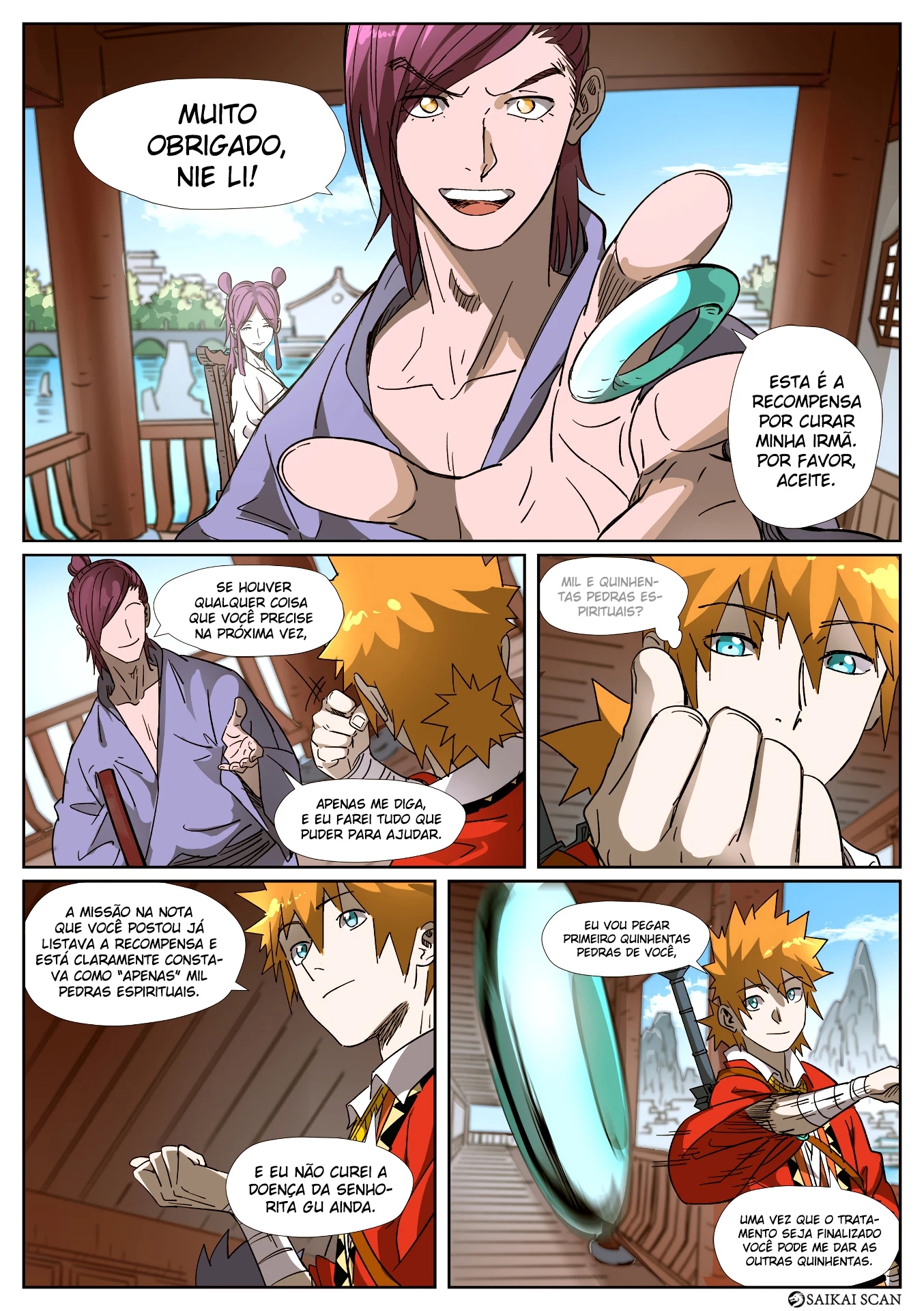Read Contos de Demônios e Deuses PT Manga Online