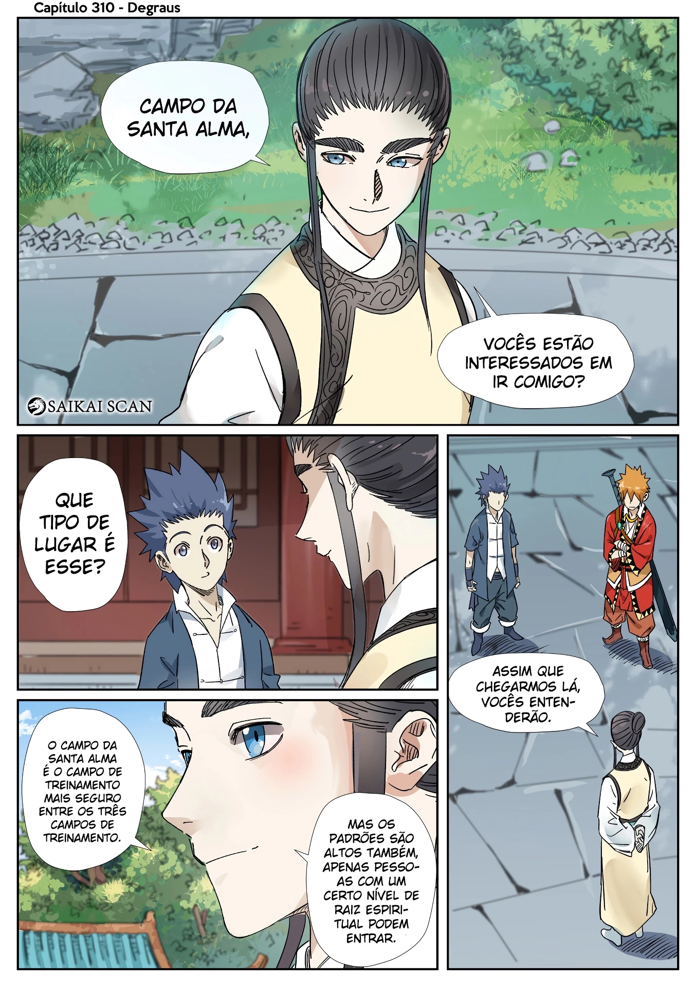 Read Contos de Demônios e Deuses PT Manga Online