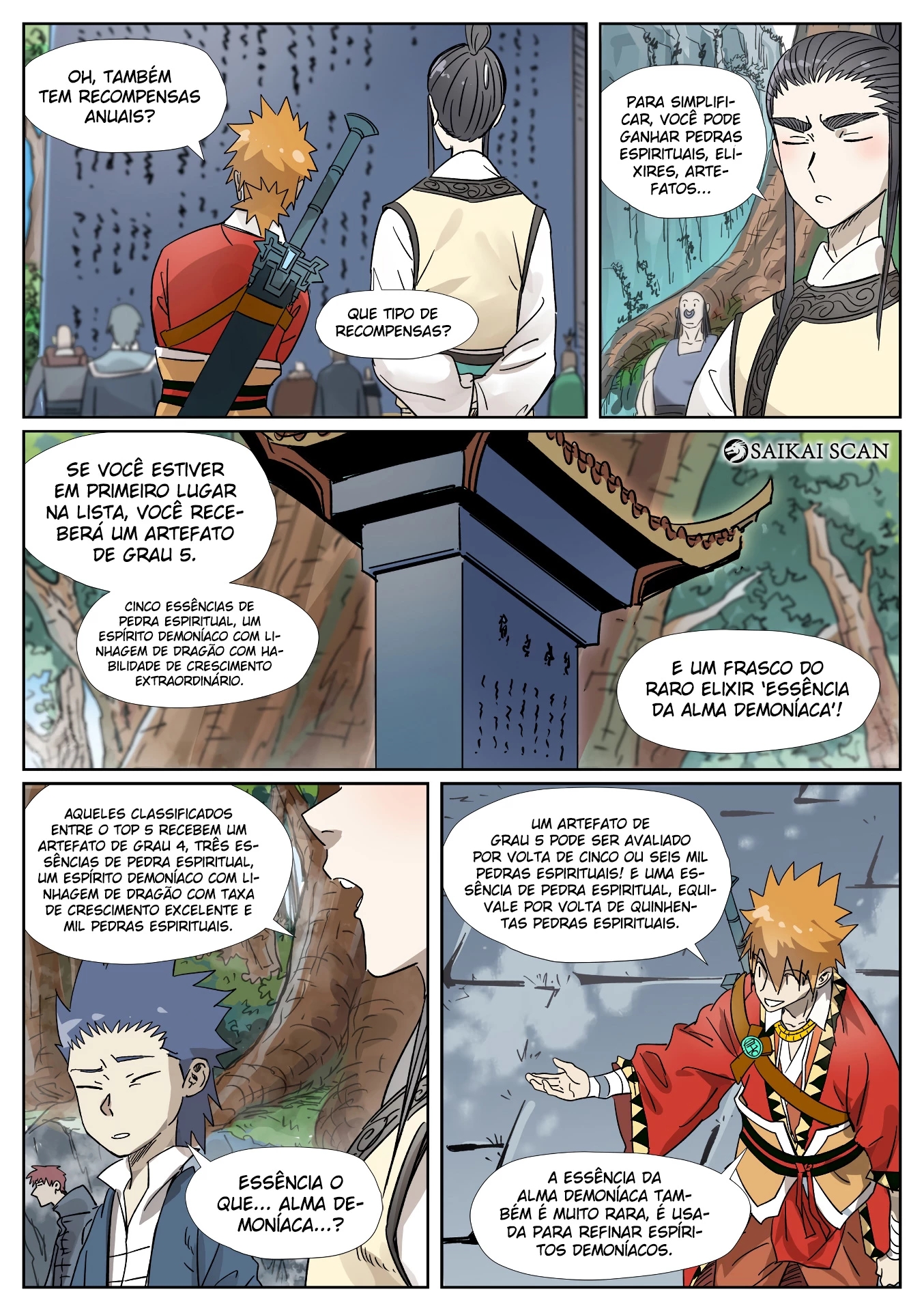 Read Contos de Demônios e Deuses PT Manga Online