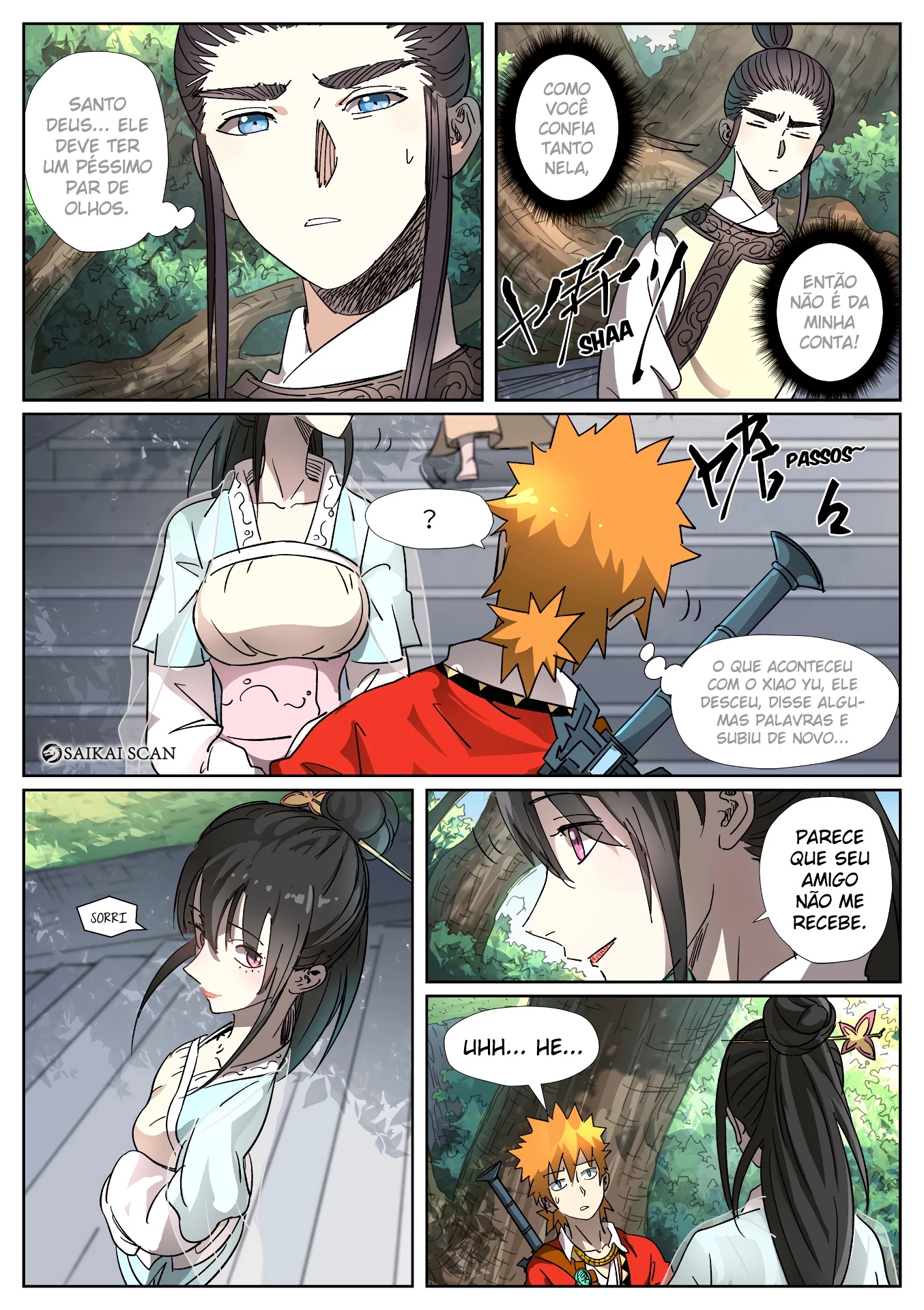 Read Contos de Demônios e Deuses PT Manga Online