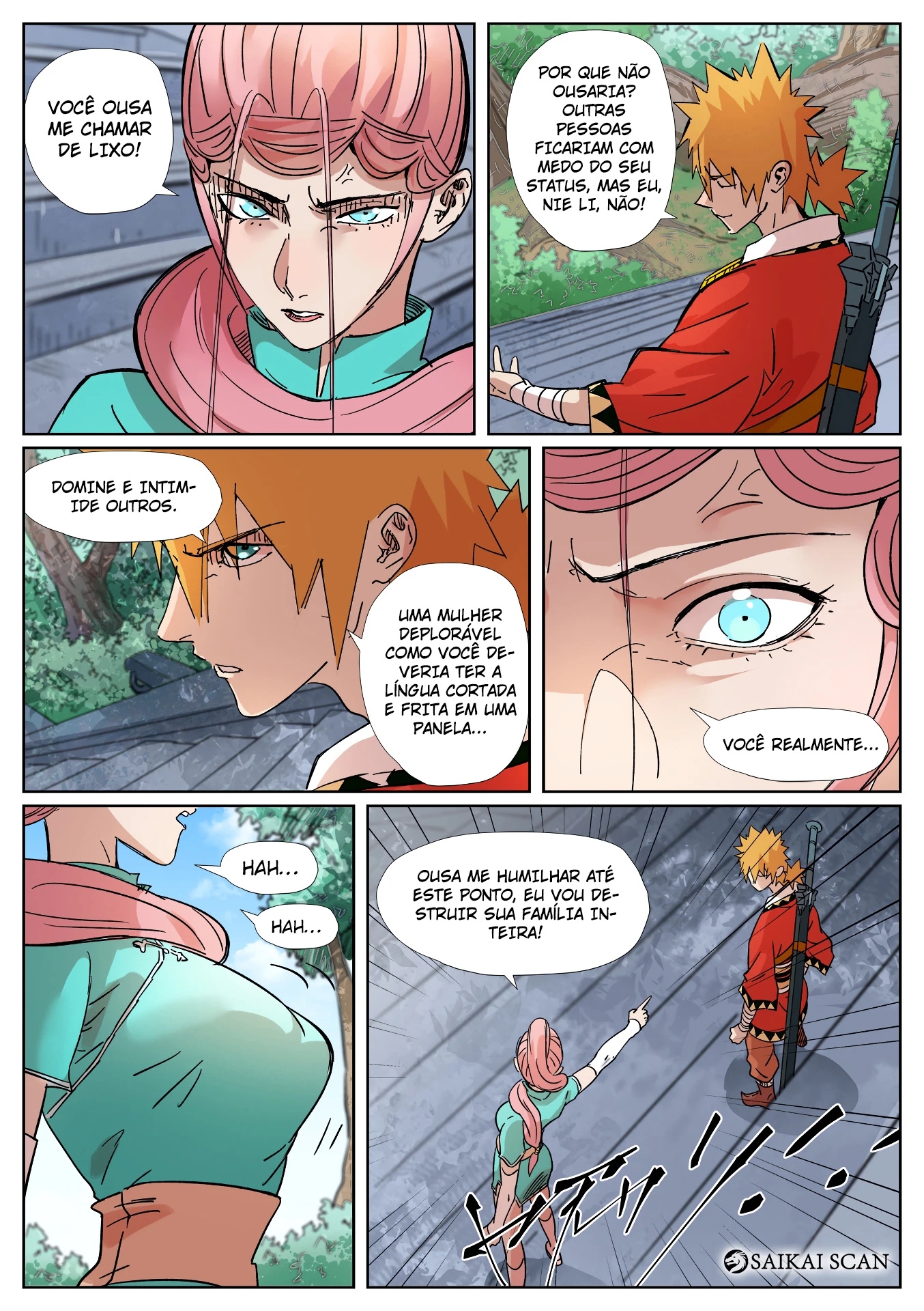 Read Contos de Demônios e Deuses PT Manga Online
