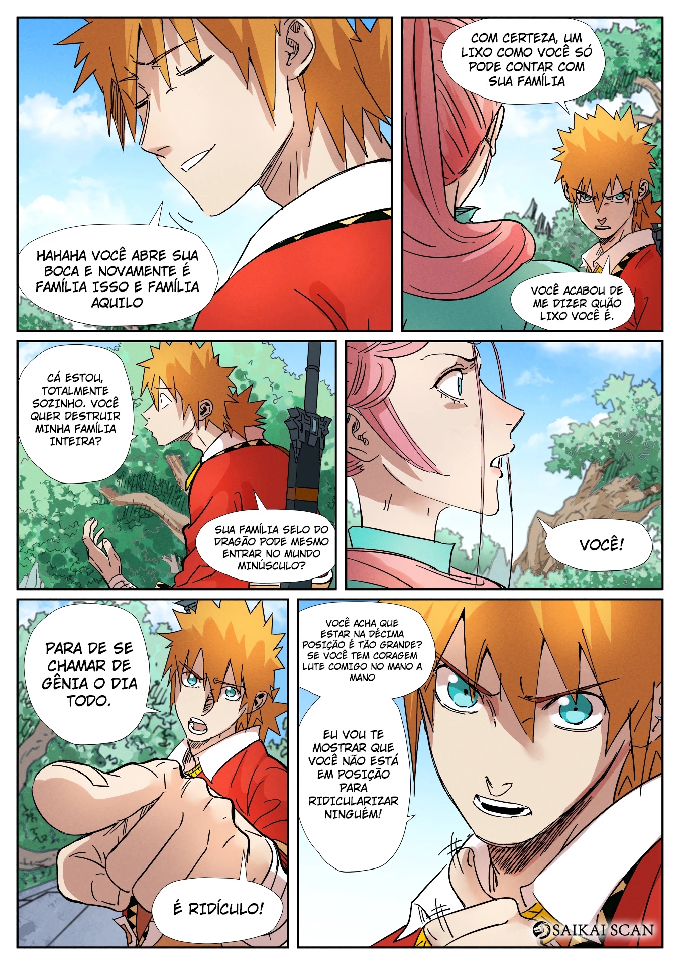 Read Contos de Demônios e Deuses PT Manga Online