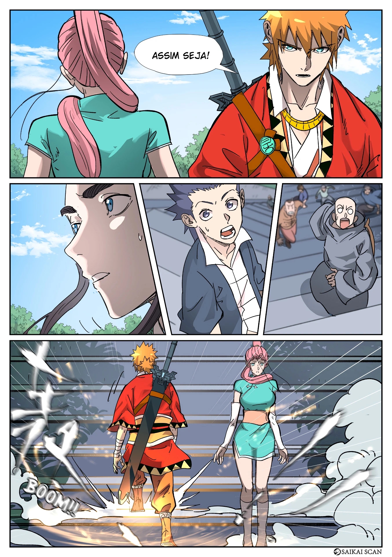 Read Contos de Demônios e Deuses PT Manga Online
