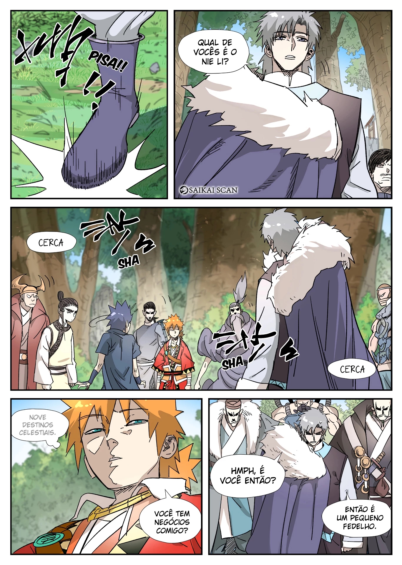Read Contos de Demônios e Deuses PT Manga Online