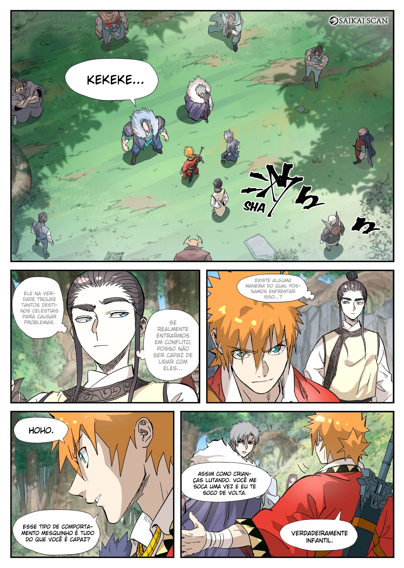Read Contos de Demônios e Deuses PT Manga Online