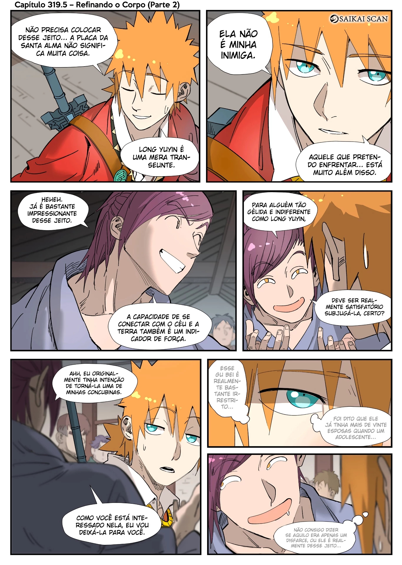 Read Contos de Demônios e Deuses PT Manga Online