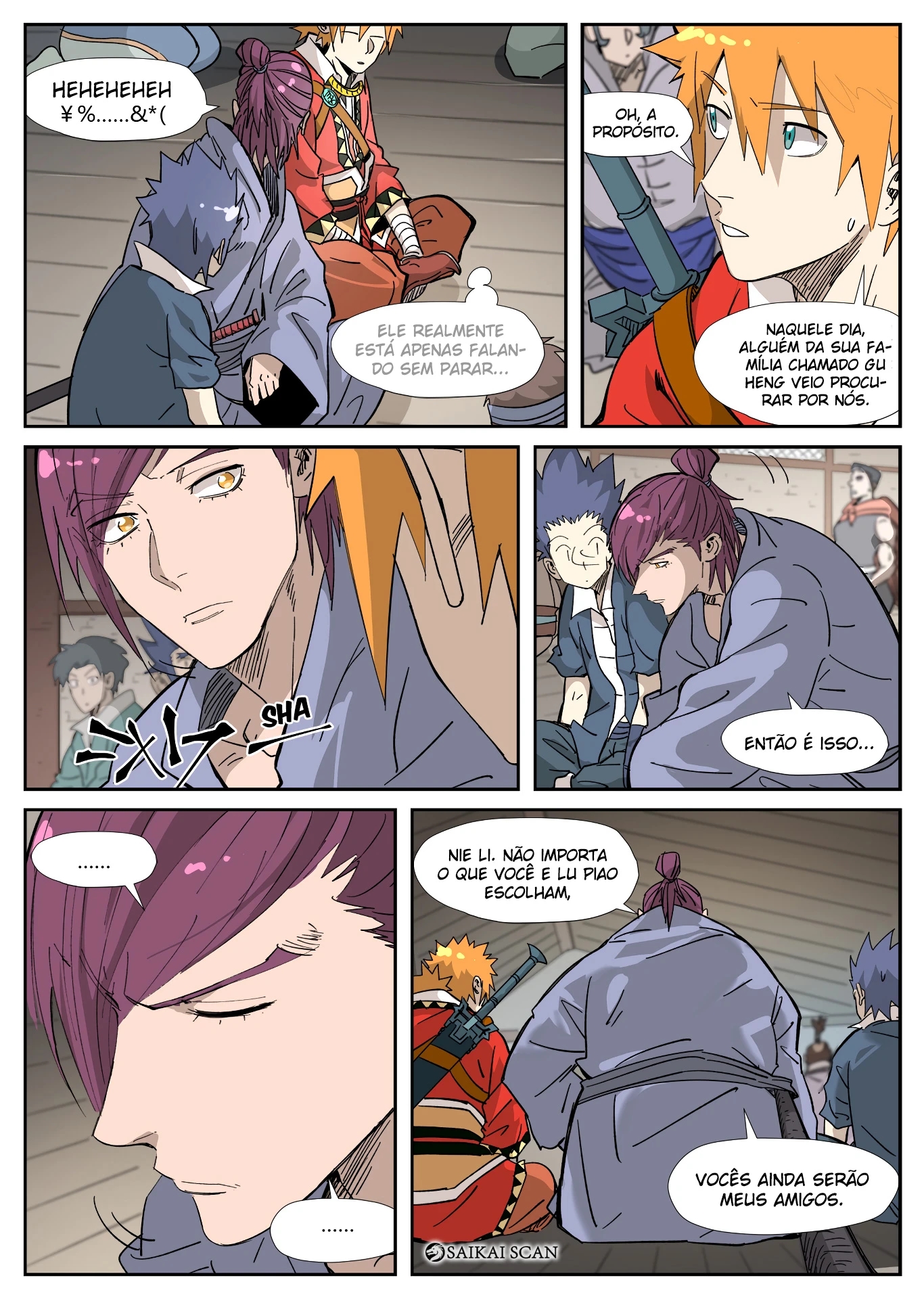 Read Contos de Demônios e Deuses PT Manga Online