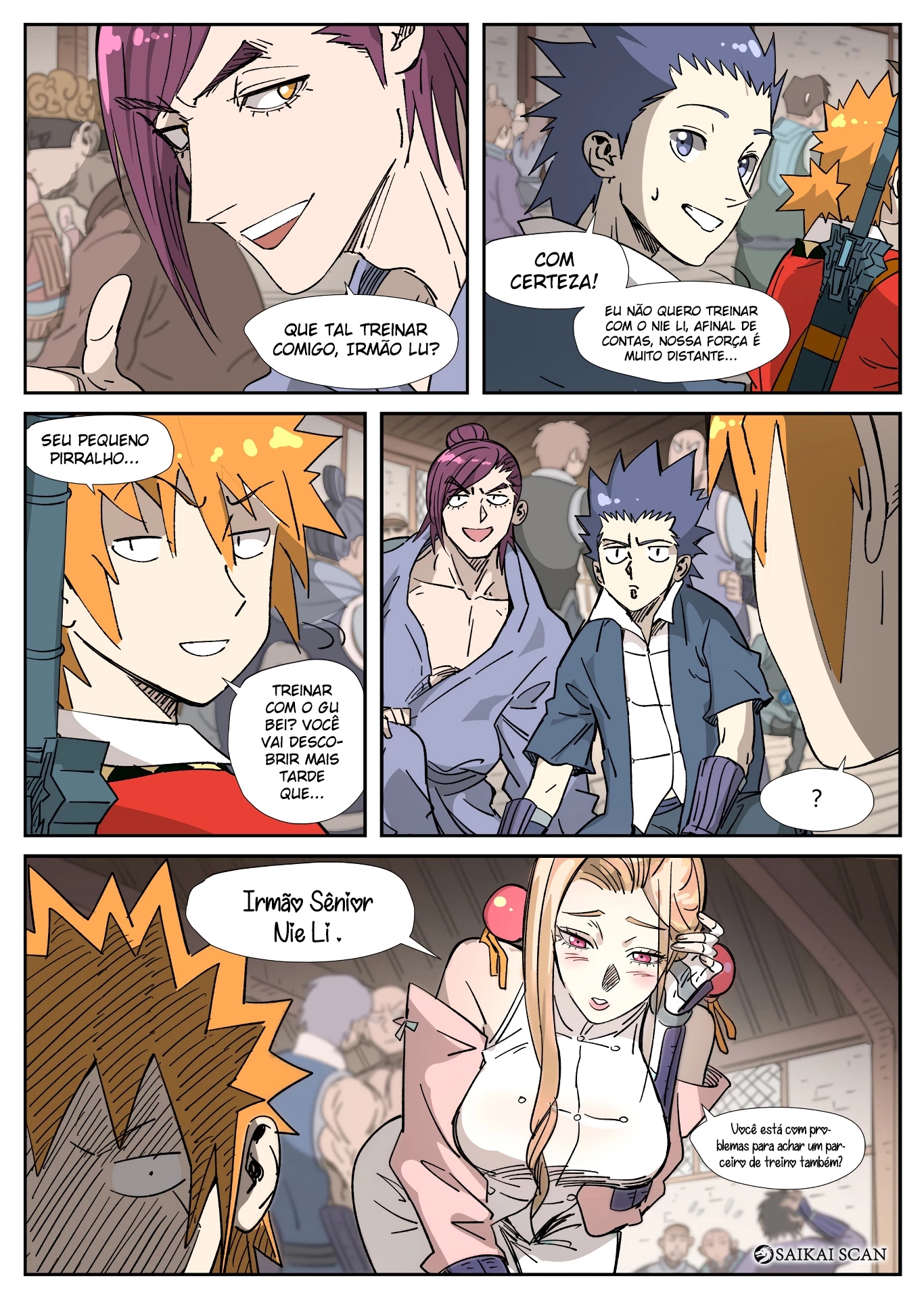 Read Contos de Demônios e Deuses PT Manga Online