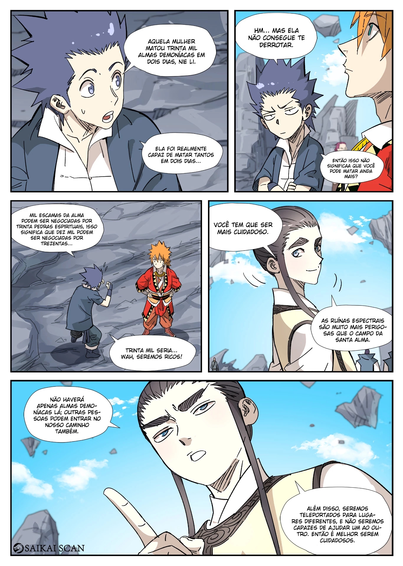 Read Contos de Demônios e Deuses PT Manga Online