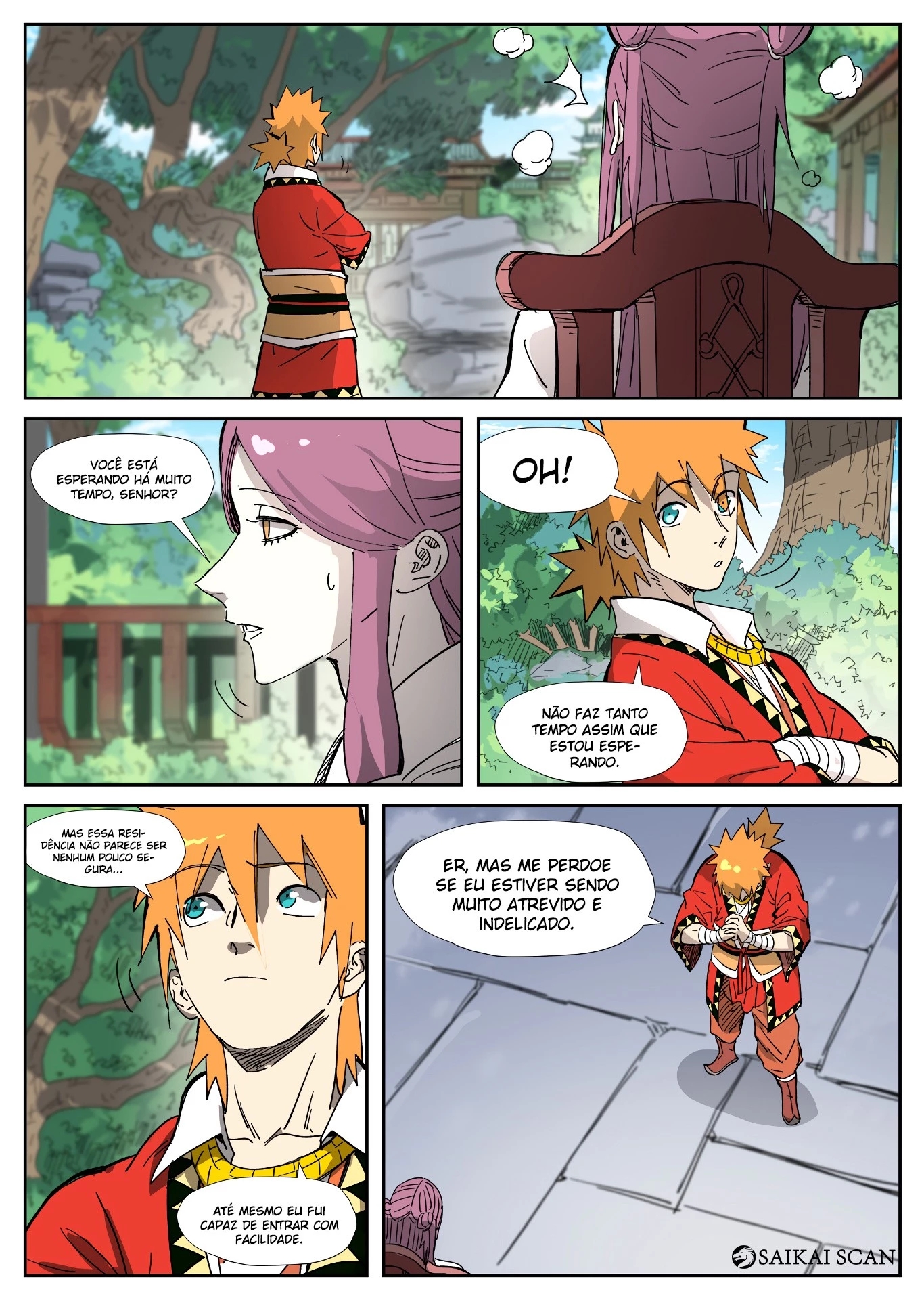 Read Contos de Demônios e Deuses PT Manga Online