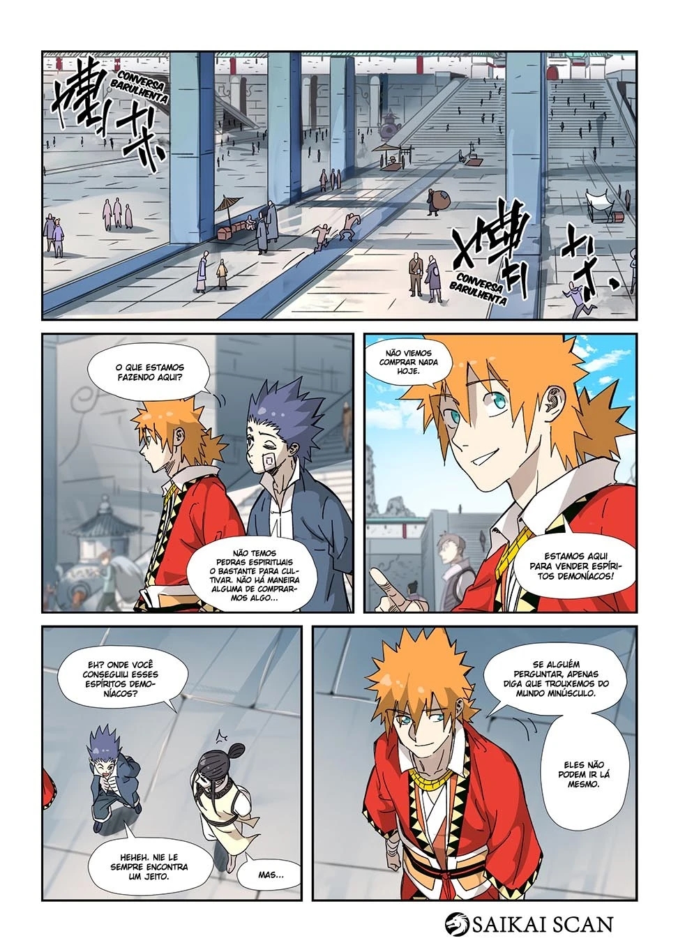 Read Contos de Demônios e Deuses PT Manga Online