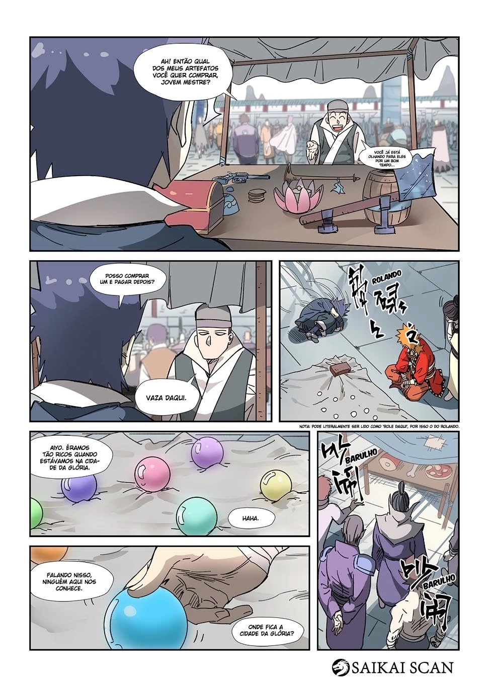 Read Contos de Demônios e Deuses PT Manga Online
