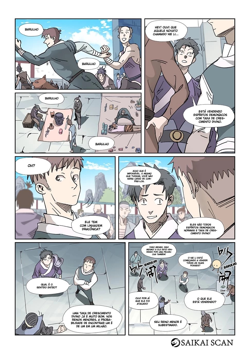 Read Contos de Demônios e Deuses PT Manga Online