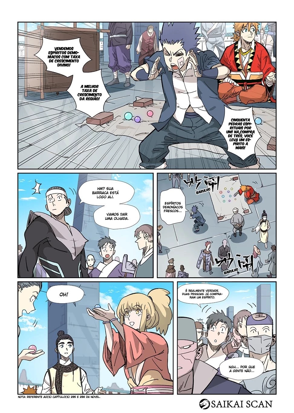 Read Contos de Demônios e Deuses PT Manga Online