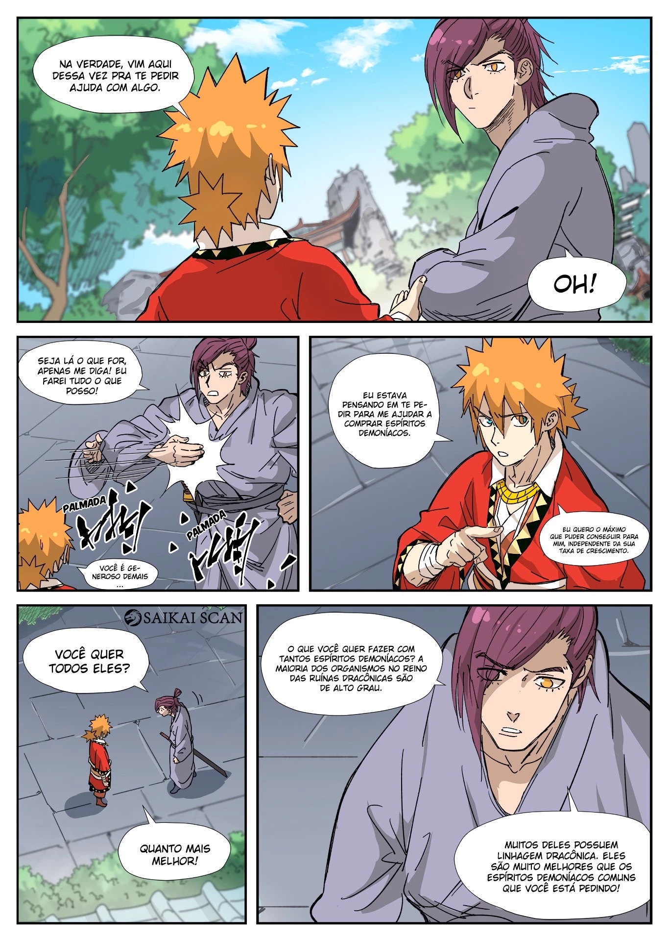 Read Contos de Demônios e Deuses PT Manga Online