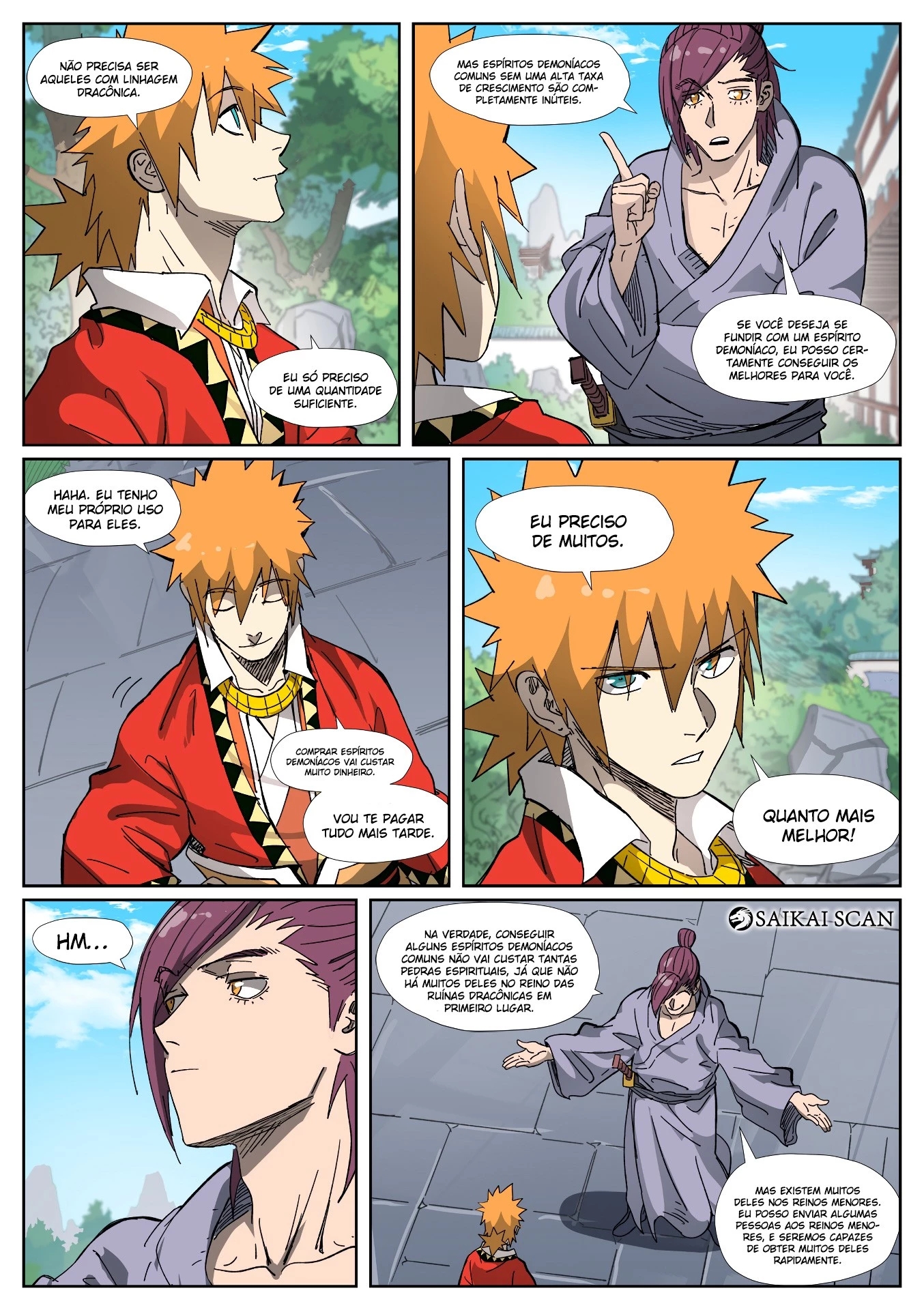 Read Contos de Demônios e Deuses PT Manga Online