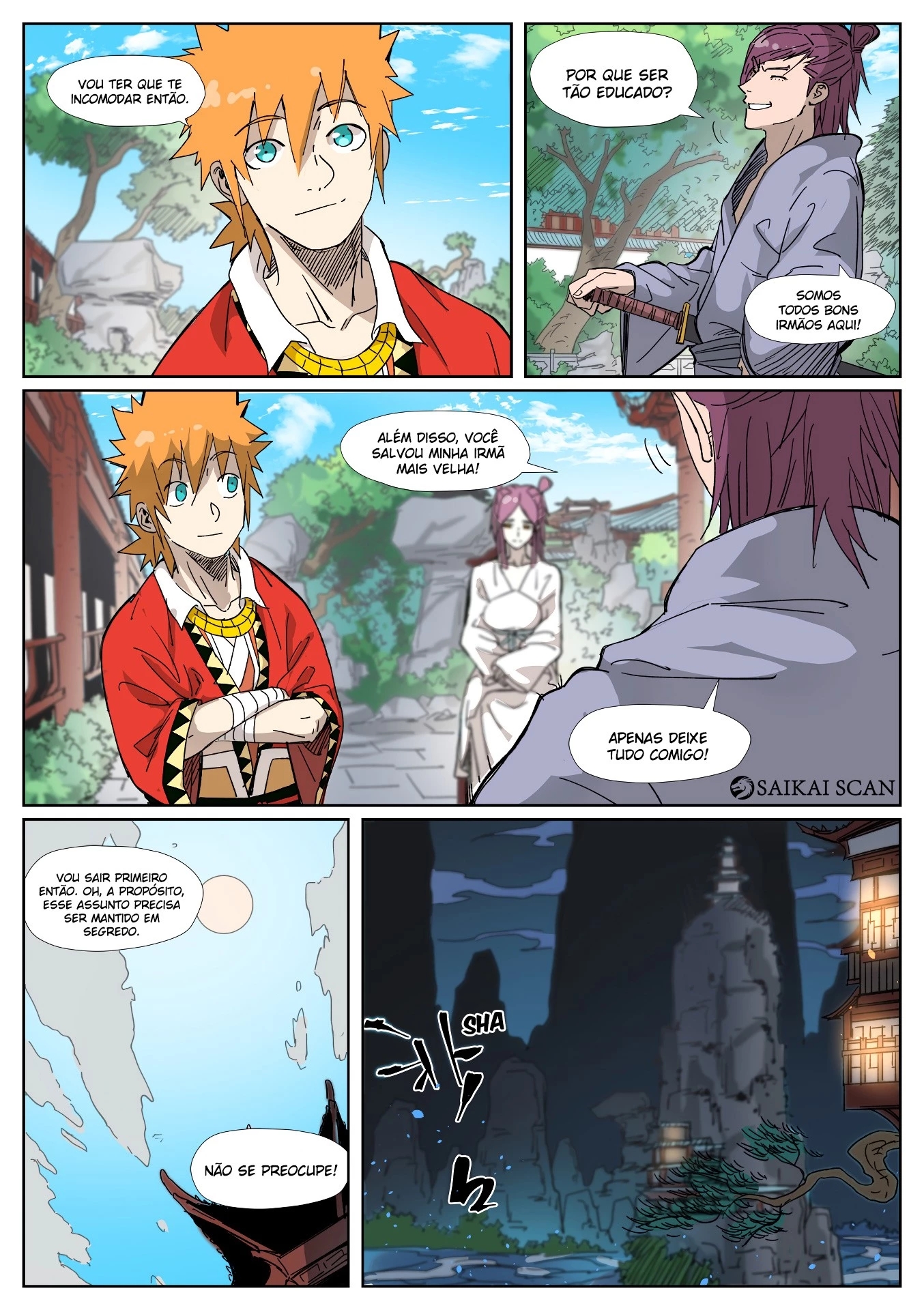 Read Contos de Demônios e Deuses PT Manga Online