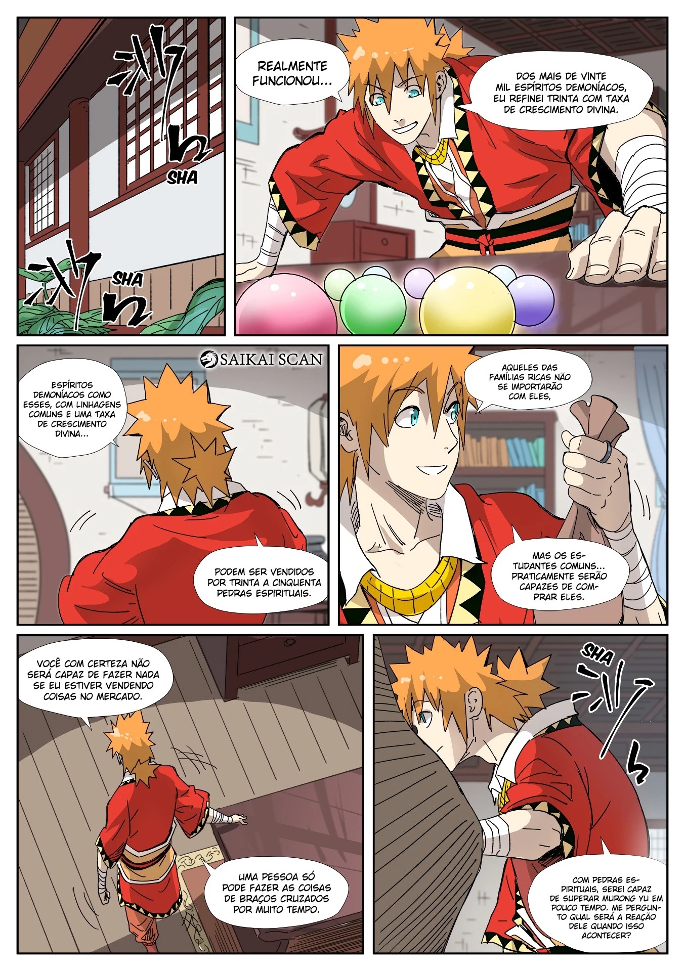 Read Contos de Demônios e Deuses PT Manga Online