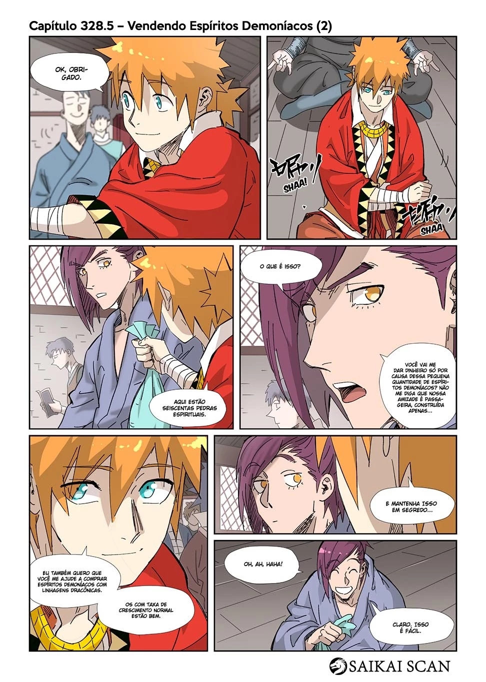Read Contos de Demônios e Deuses PT Manga Online