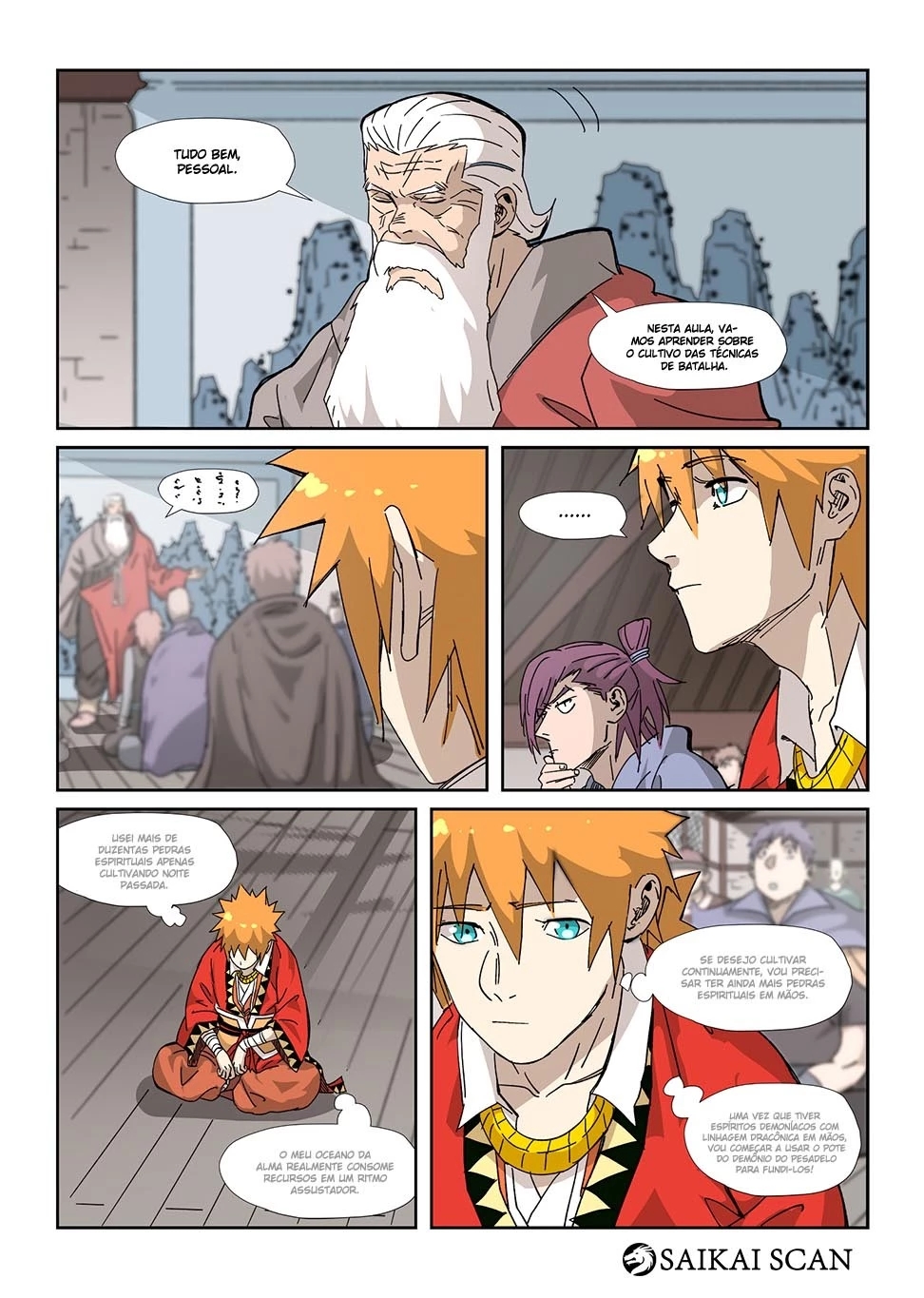 Read Contos de Demônios e Deuses PT Manga Online