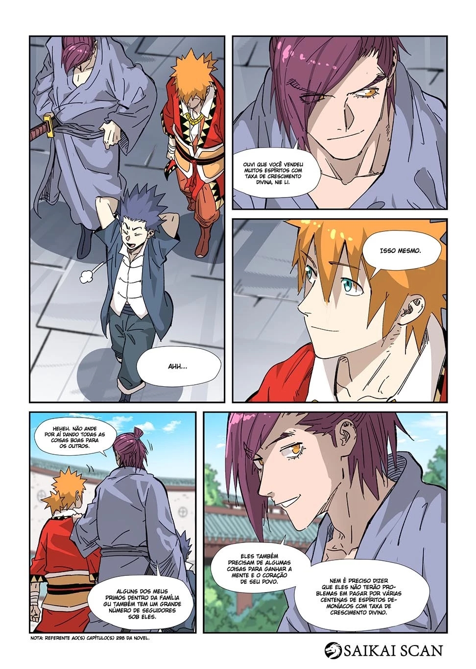 Read Contos de Demônios e Deuses PT Manga Online