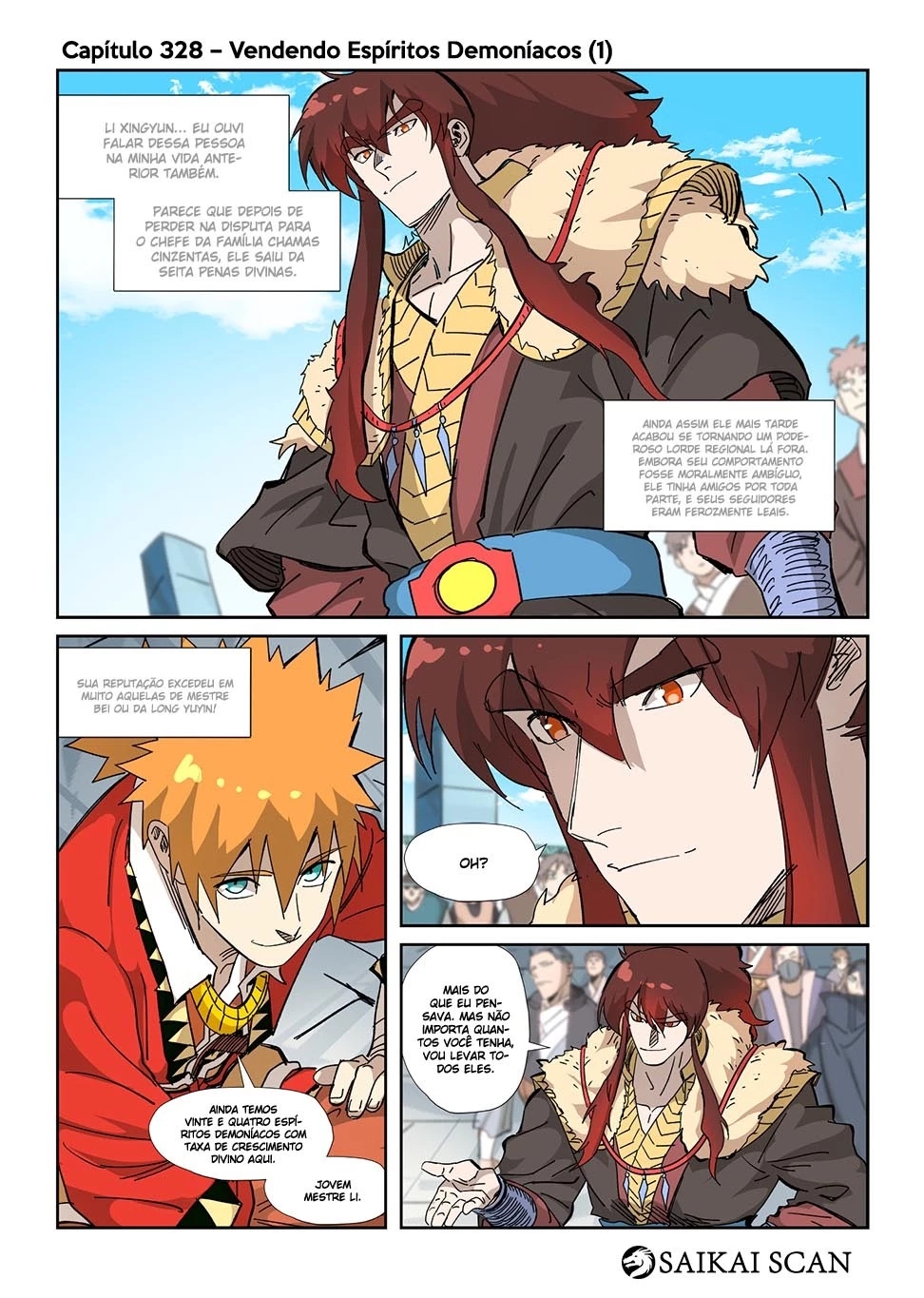 Read Contos de Demônios e Deuses PT Manga Online