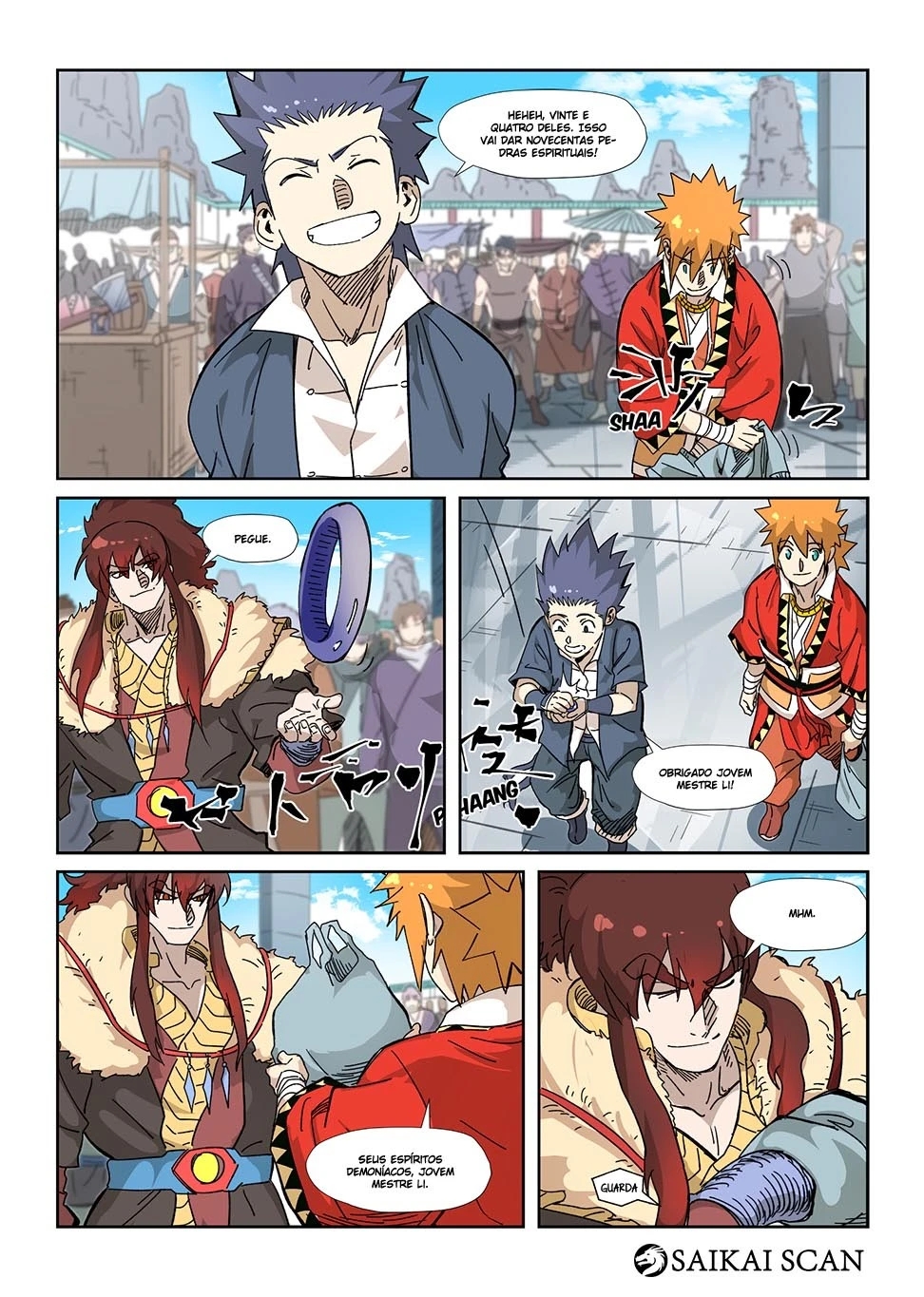 Read Contos de Demônios e Deuses PT Manga Online