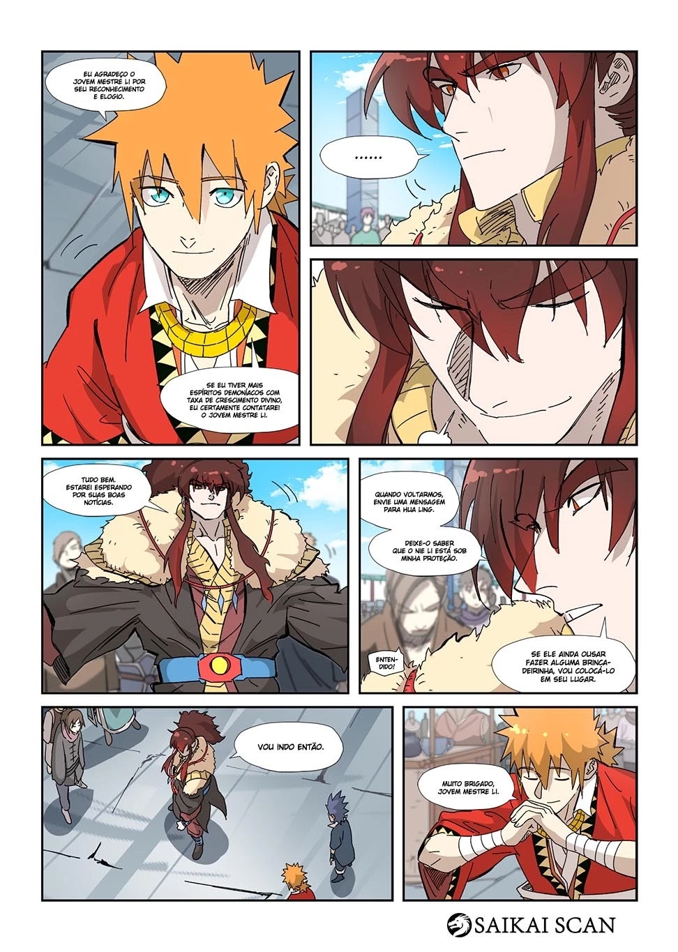 Read Contos de Demônios e Deuses PT Manga Online