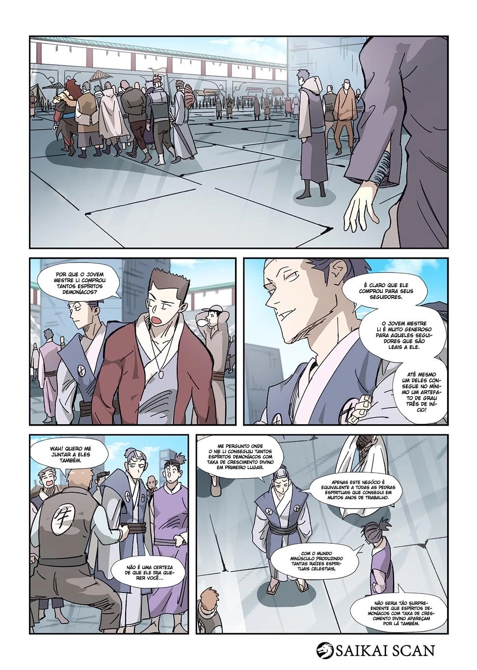 Read Contos de Demônios e Deuses PT Manga Online
